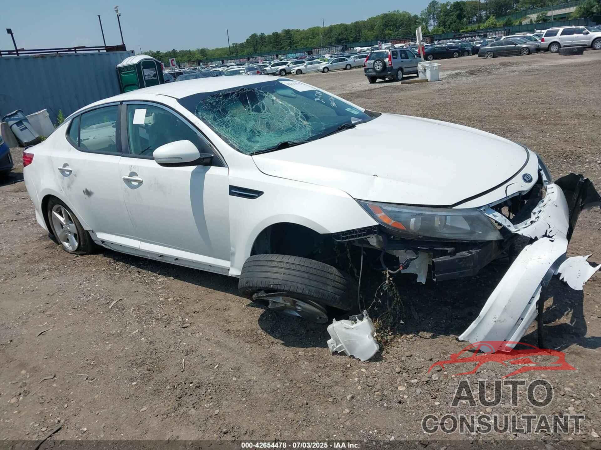 KIA OPTIMA 2015 - KNAGM4A71F5570085