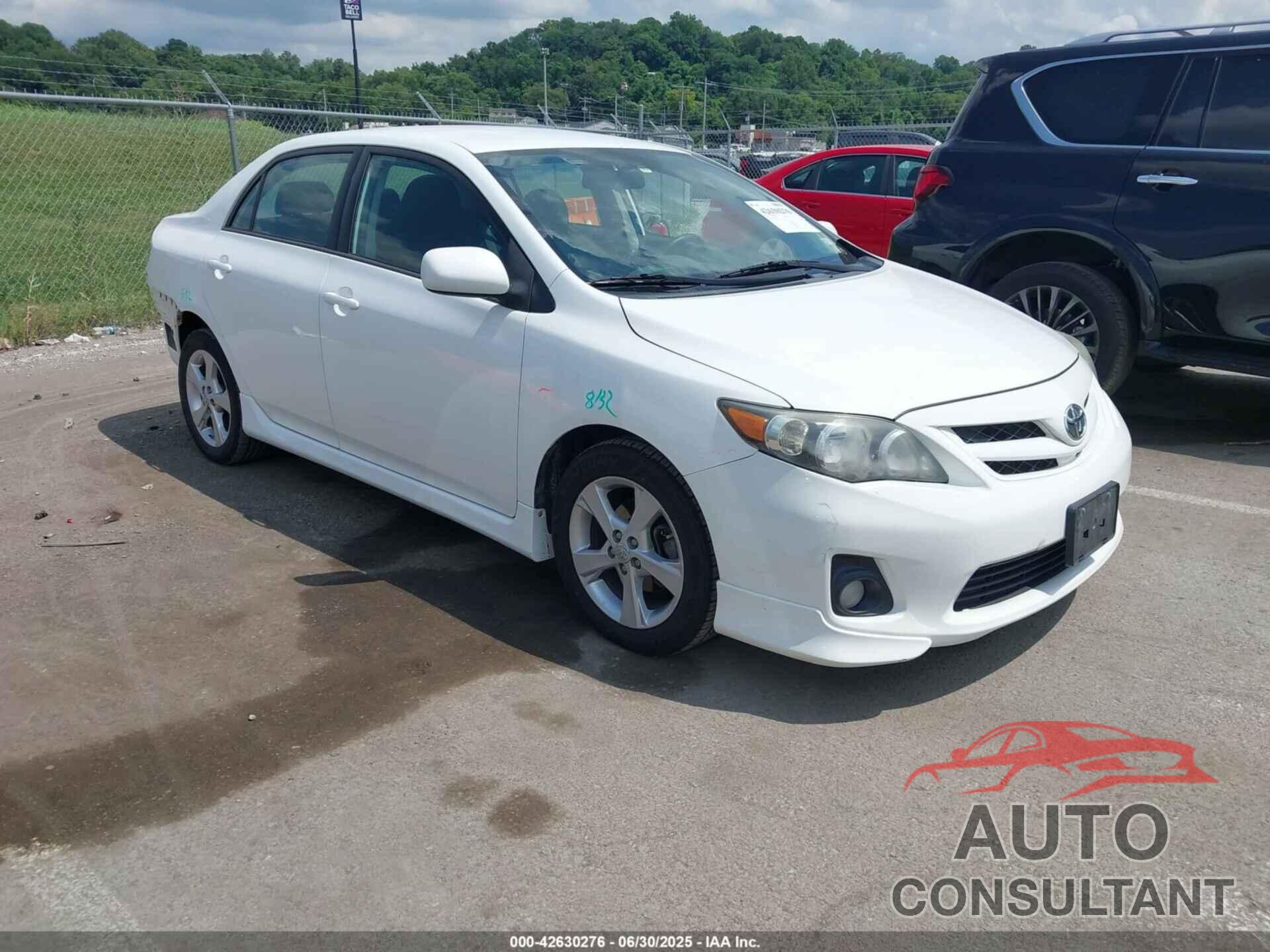 TOYOTA COROLLA 2013 - 5YFBU4EE5DP105721