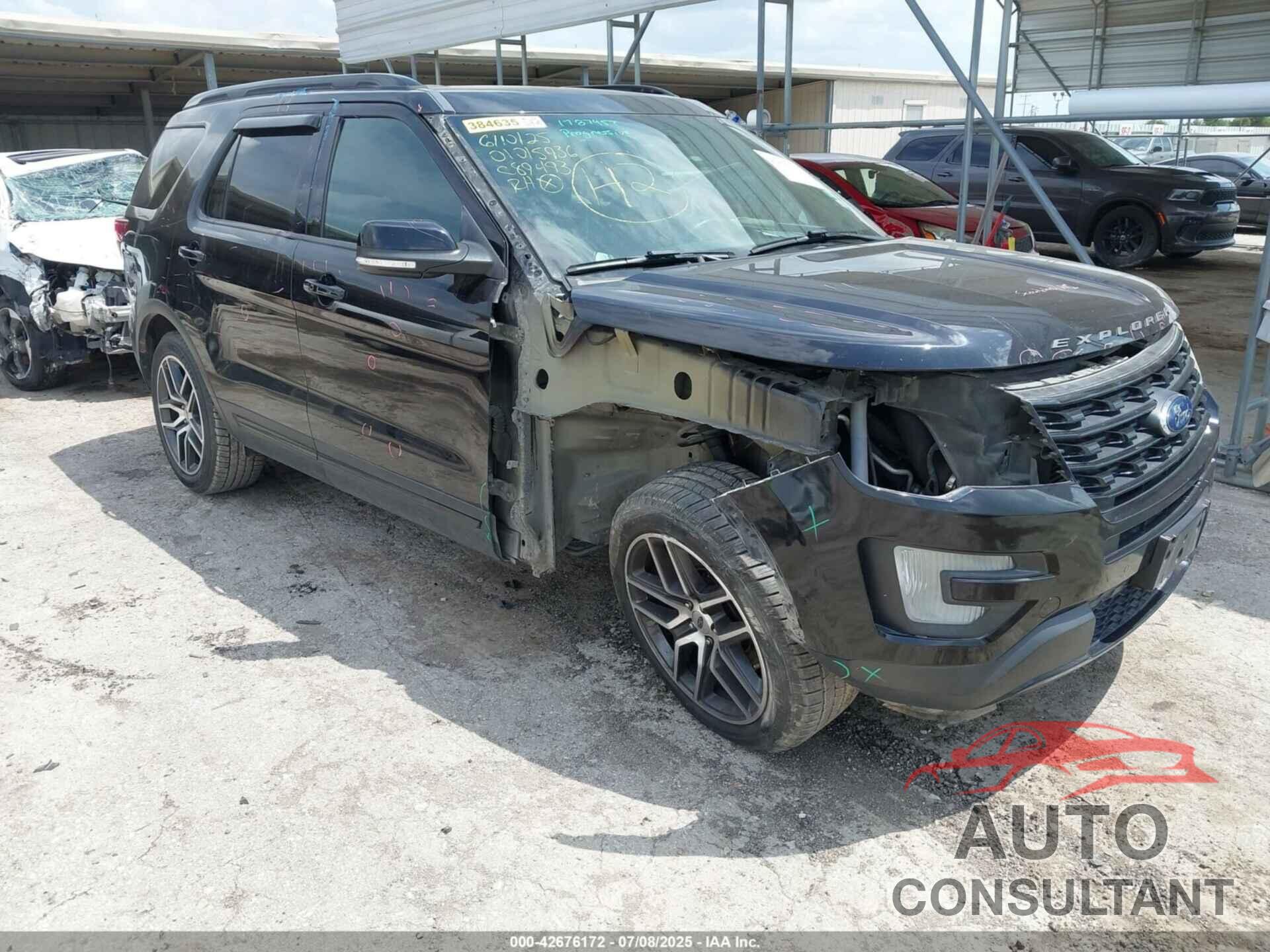 FORD EXPLORER 2016 - 1FM5K8GT6GGC89493