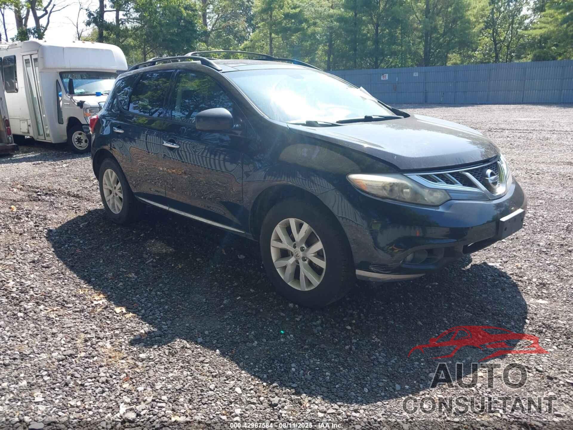 NISSAN MURANO 2011 - JN8AZ1MW0BW177330