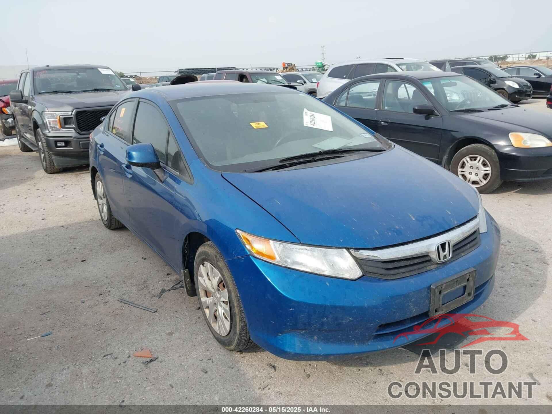HONDA CIVIC 2012 - 2HGFB2F55CH551352