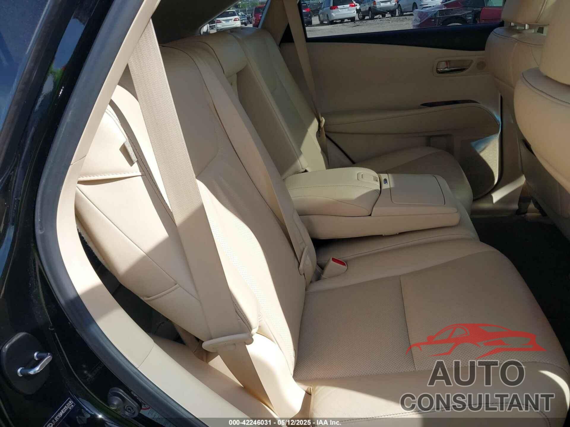 LEXUS RX 450H 2013 - JTJBC1BA9D2053105