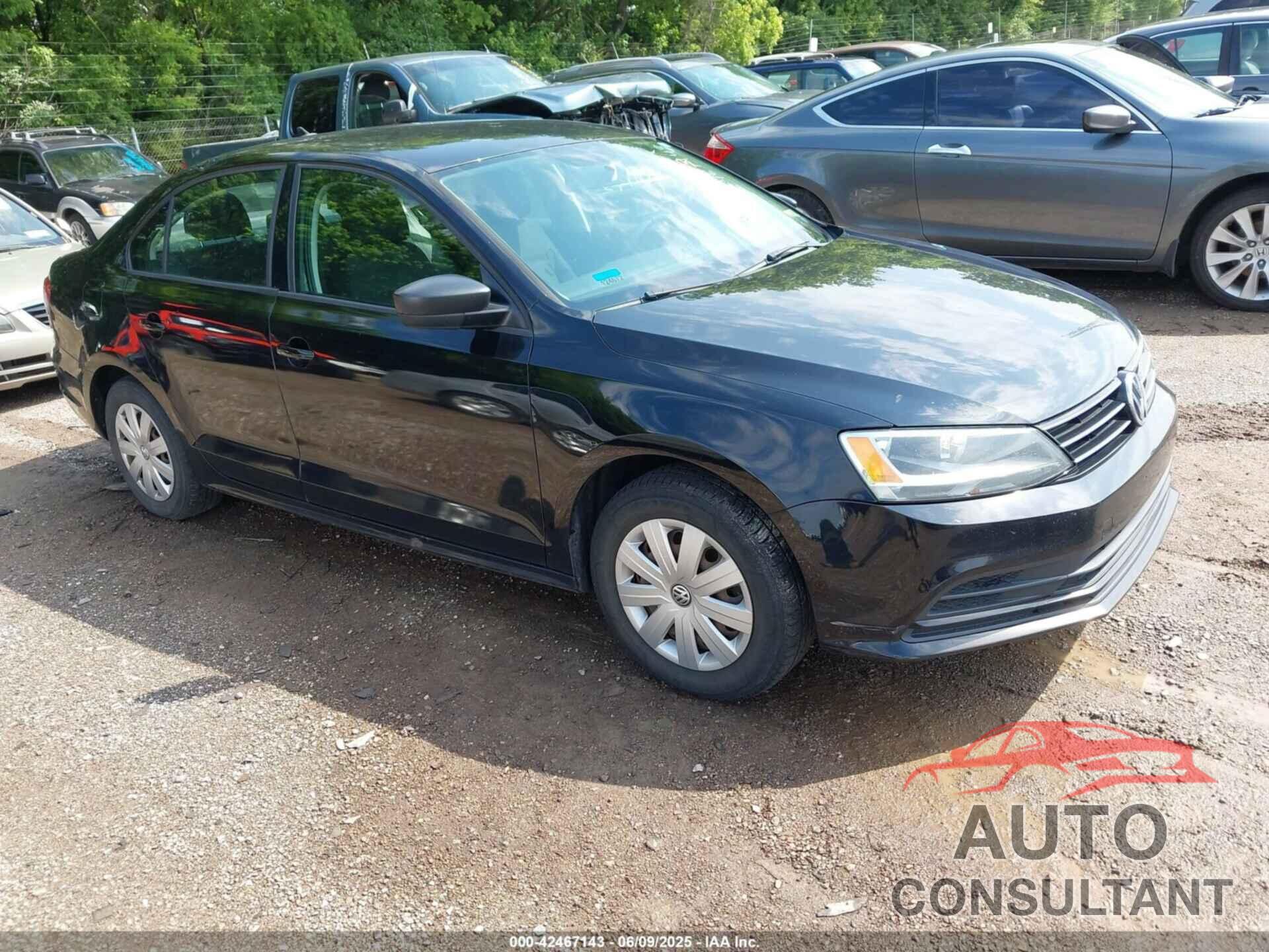 VOLKSWAGEN JETTA 2015 - 3VW1K7AJ6FM406785