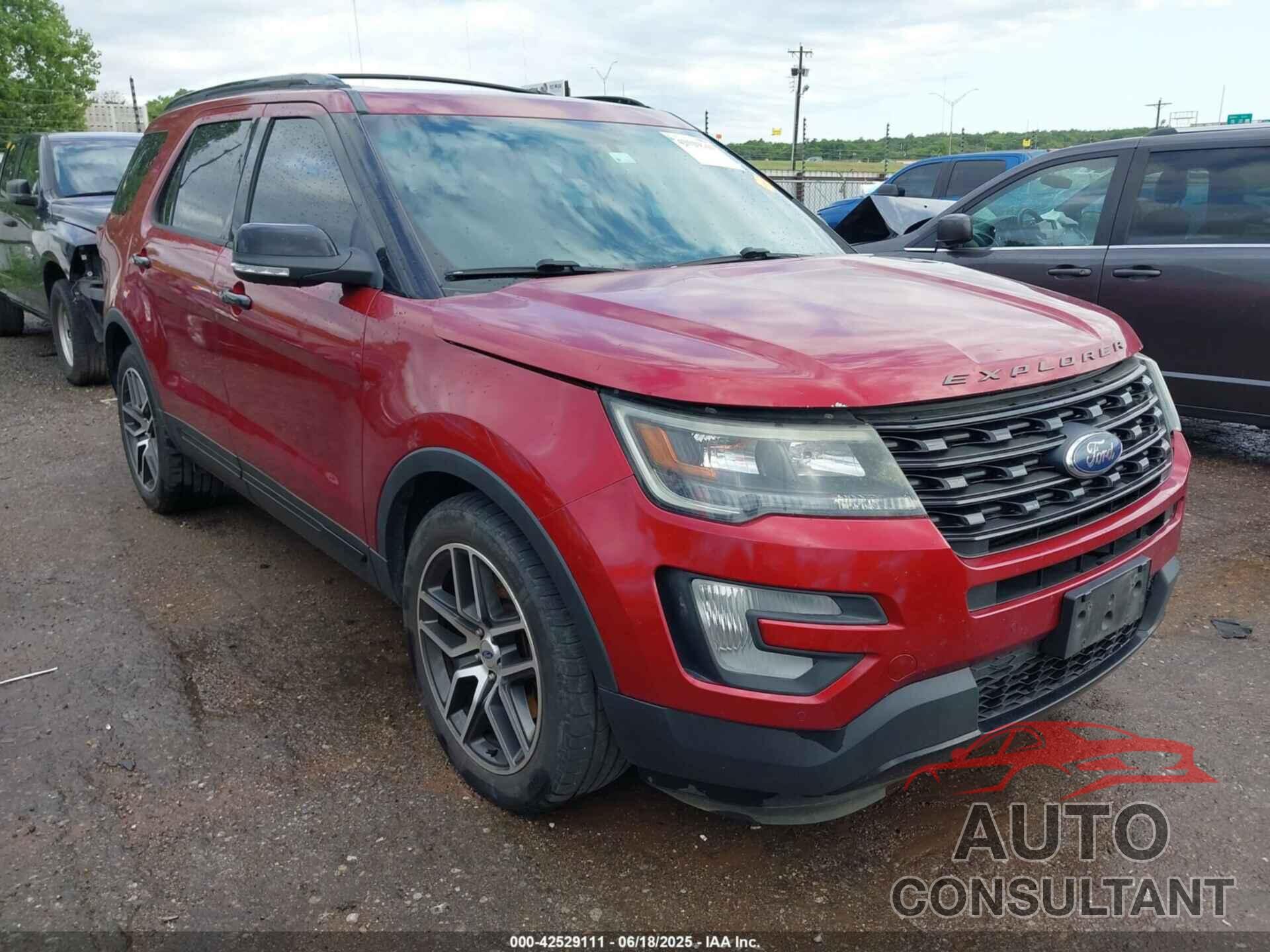 FORD EXPLORER 2016 - 1FM5K8GTXGGC27286