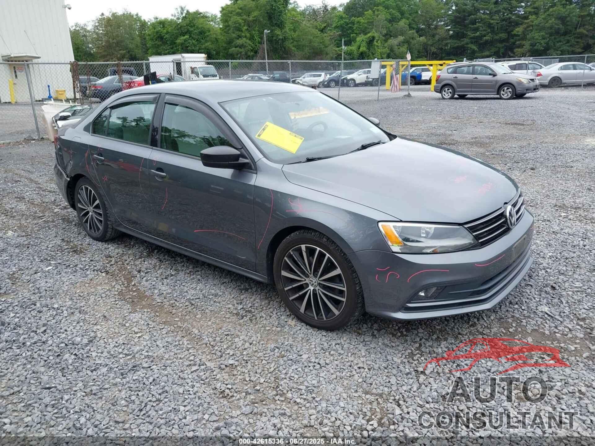 VOLKSWAGEN JETTA 2016 - 3VWB17AJ4GM393205