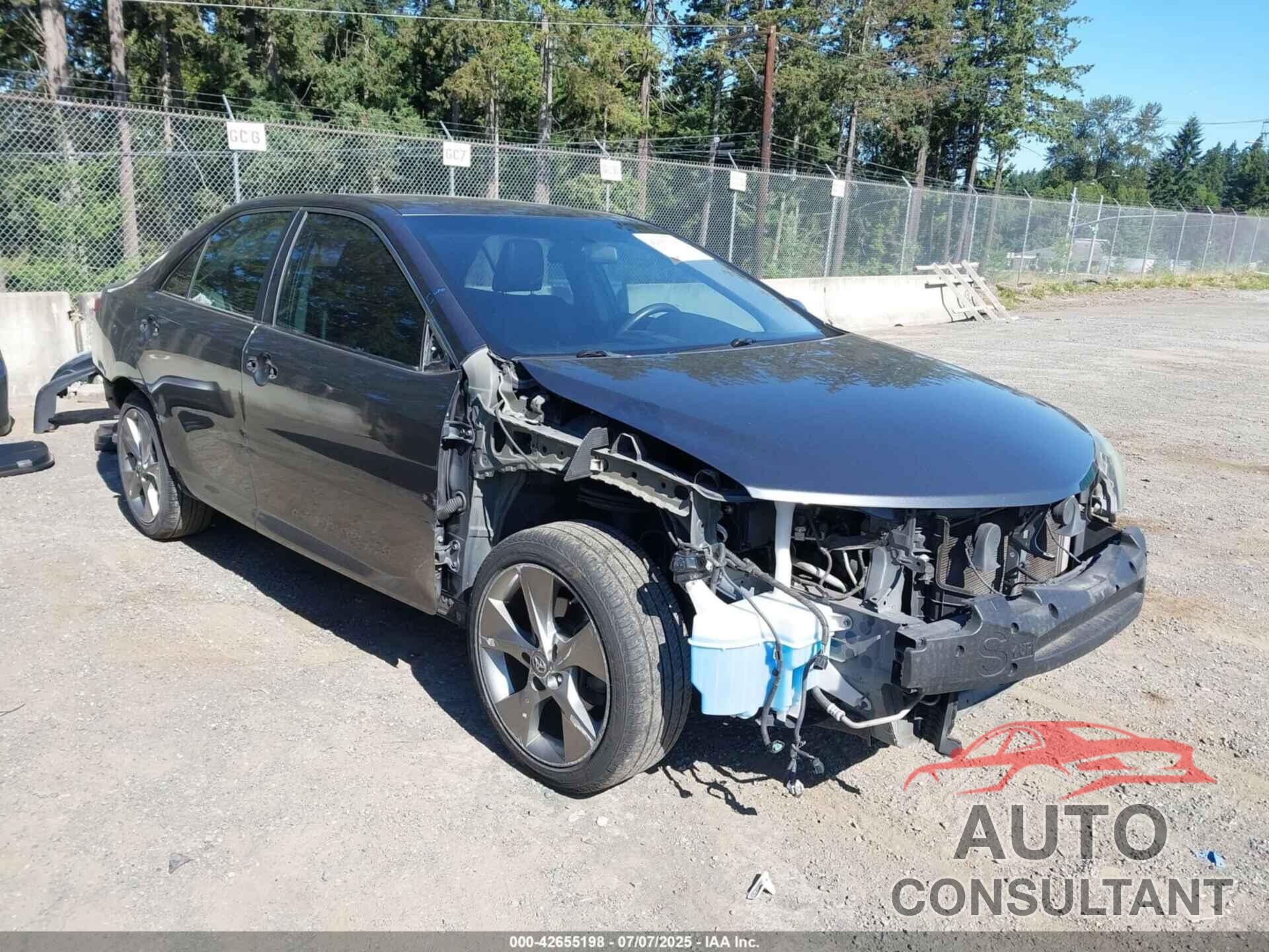 TOYOTA CAMRY 2012 - 4T1BK1FKXCU504520
