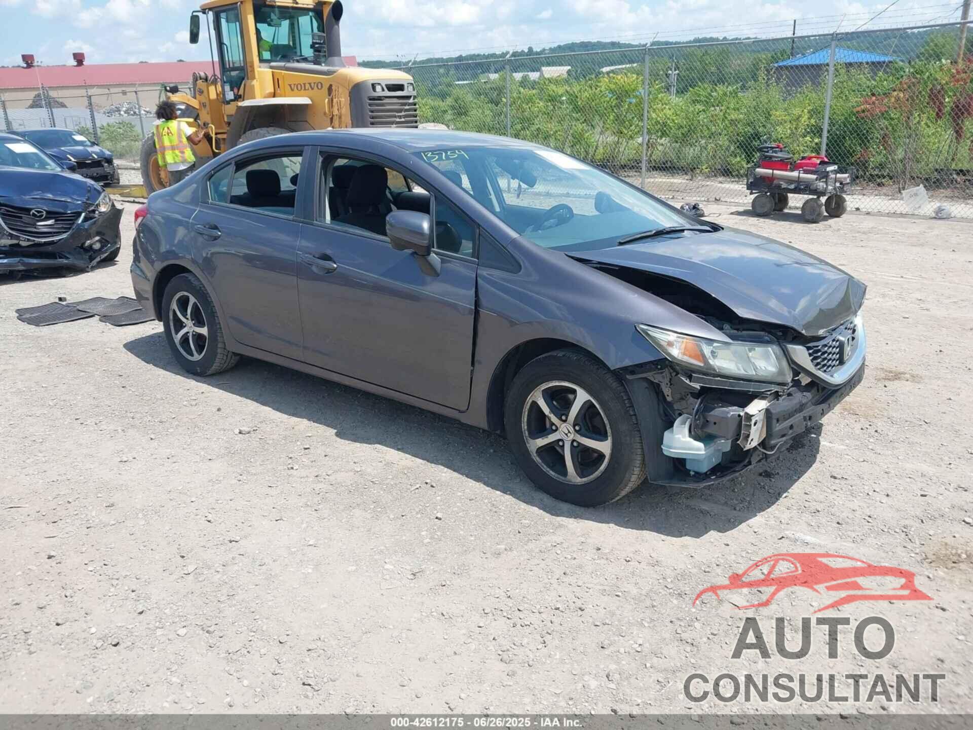 HONDA CIVIC 2015 - 19XFB2F76FE210574
