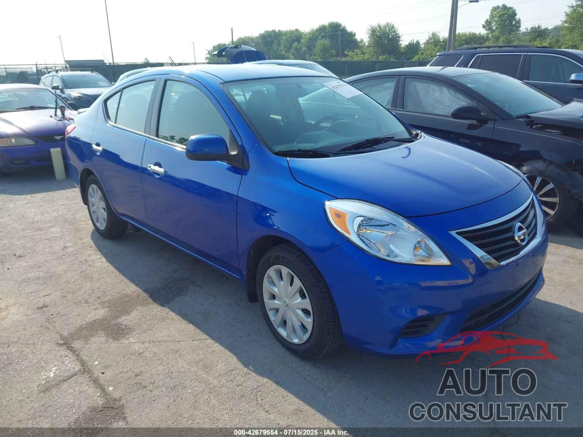NISSAN VERSA 2014 - 3N1CN7AP4EL847507