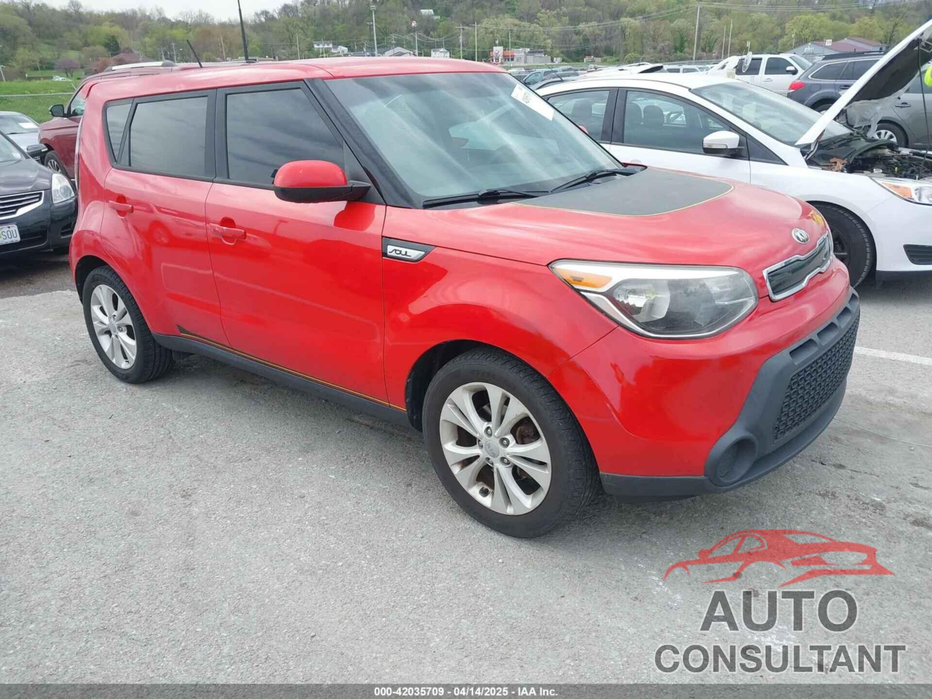 KIA SOUL 2015 - KNDJP3A50F7782165