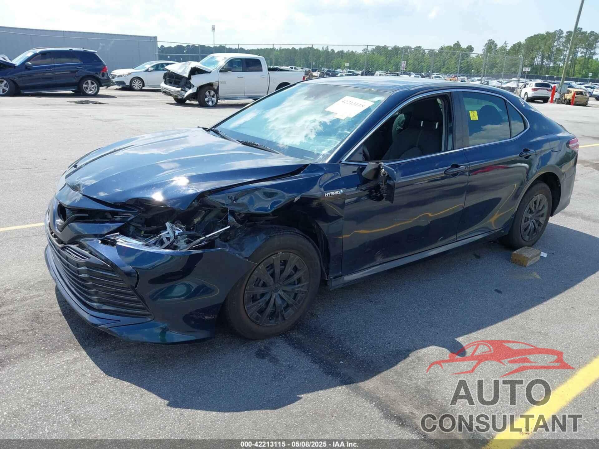 TOYOTA CAMRY HYBRID 2019 - 4T1B31HK9KU512892
