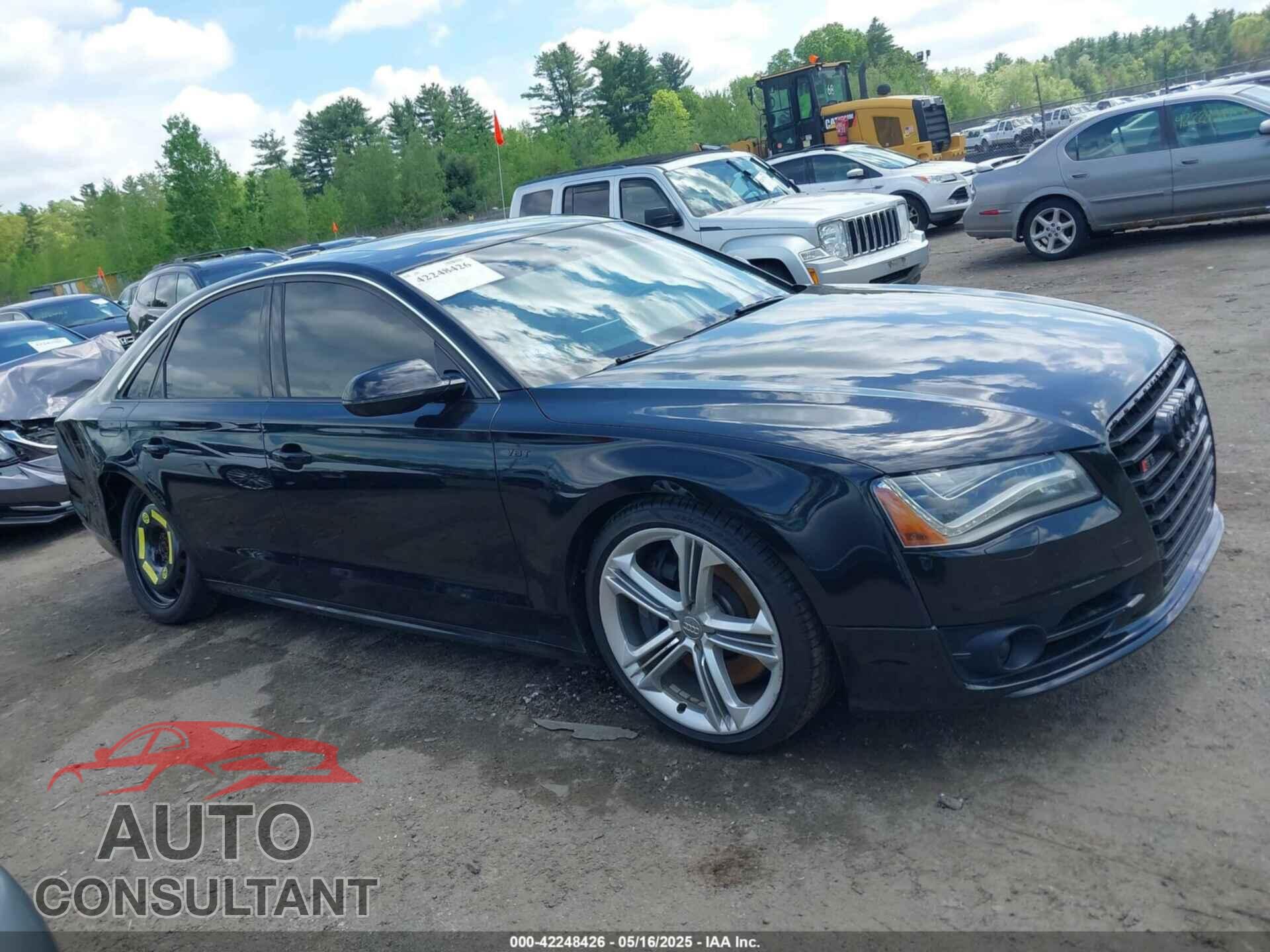 AUDI S8 2013 - WAUD2AFD0DN010609