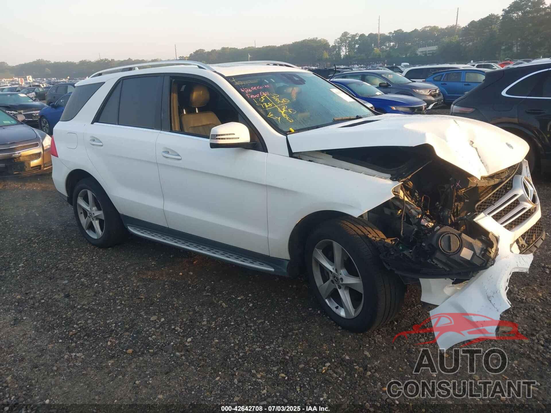 MERCEDES-BENZ GLE 2018 - 4JGDA5HB3JB159999
