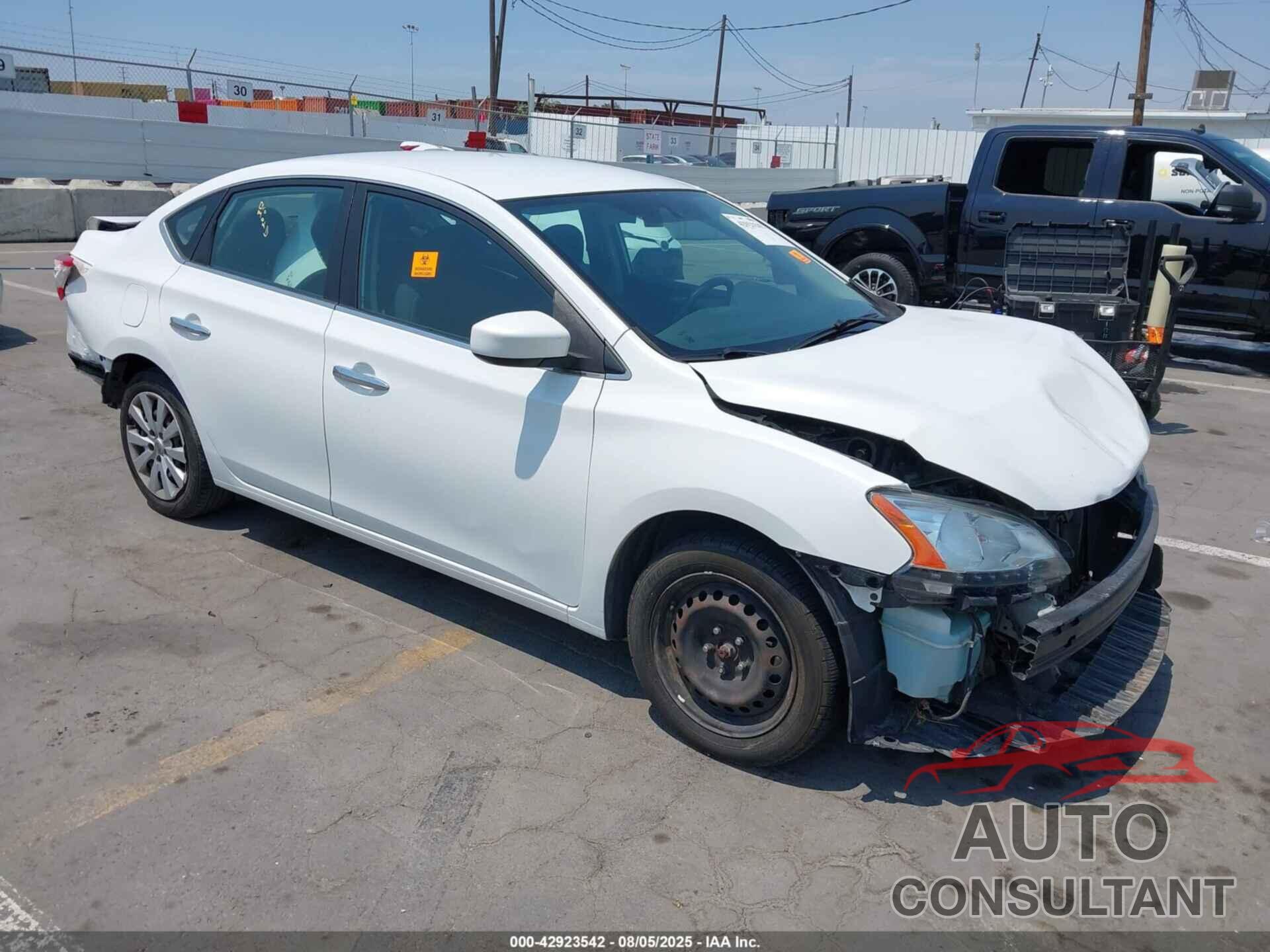 NISSAN SENTRA 2014 - 3N1AB7AP6EY267579