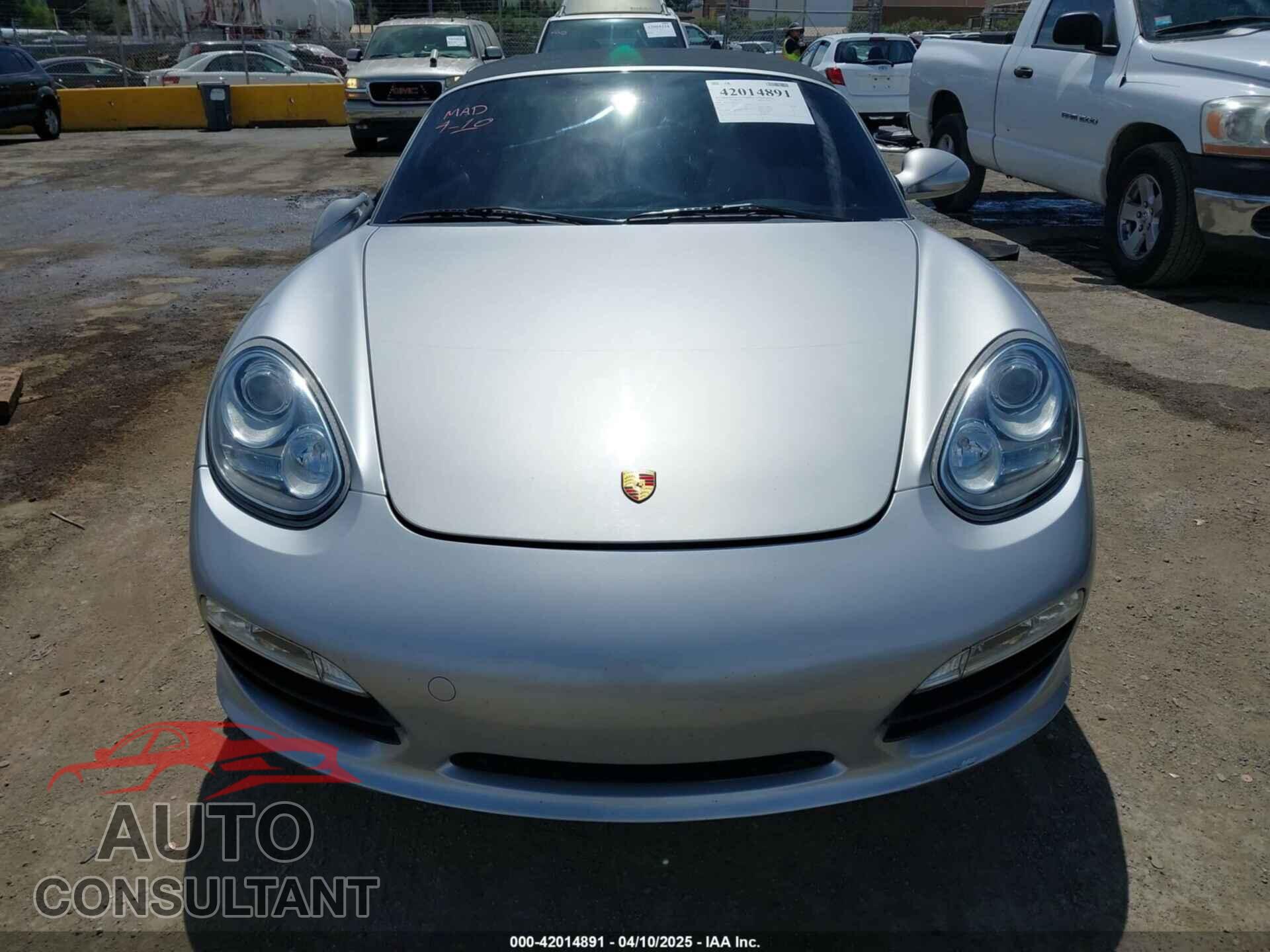 PORSCHE BOXSTER 2010 - WP0CB2A88AU730224