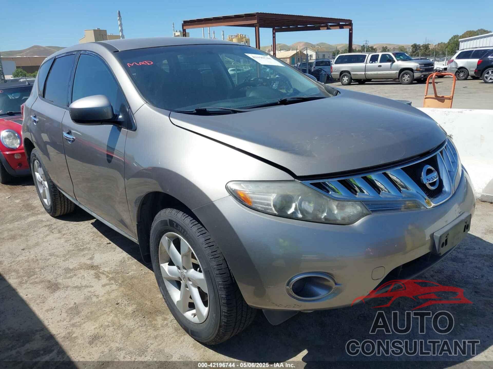 NISSAN MURANO 2010 - JN8AZ1MU0AW006090