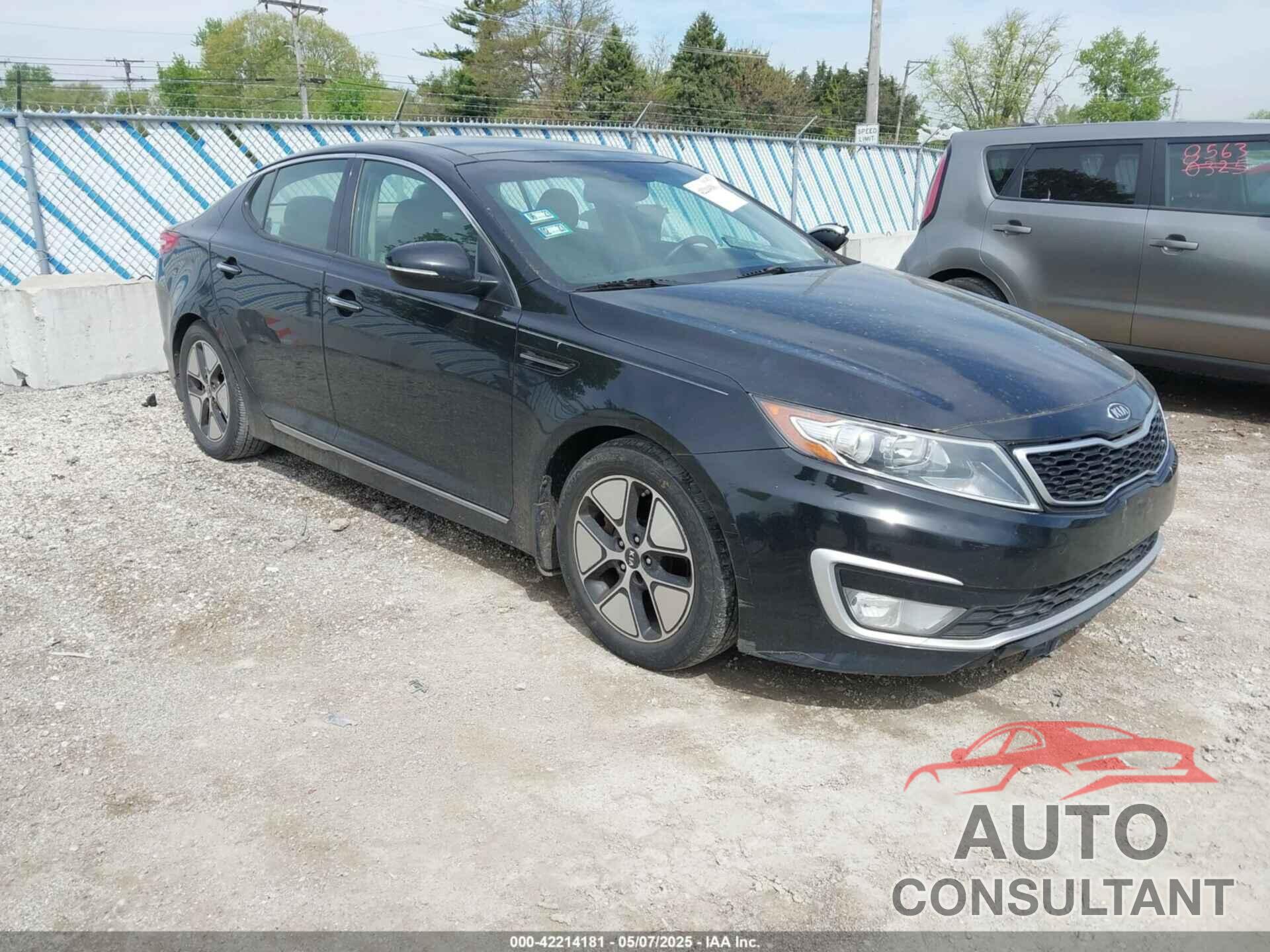 KIA OPTIMA HYBRID 2012 - KNAGM4AD5C5017635