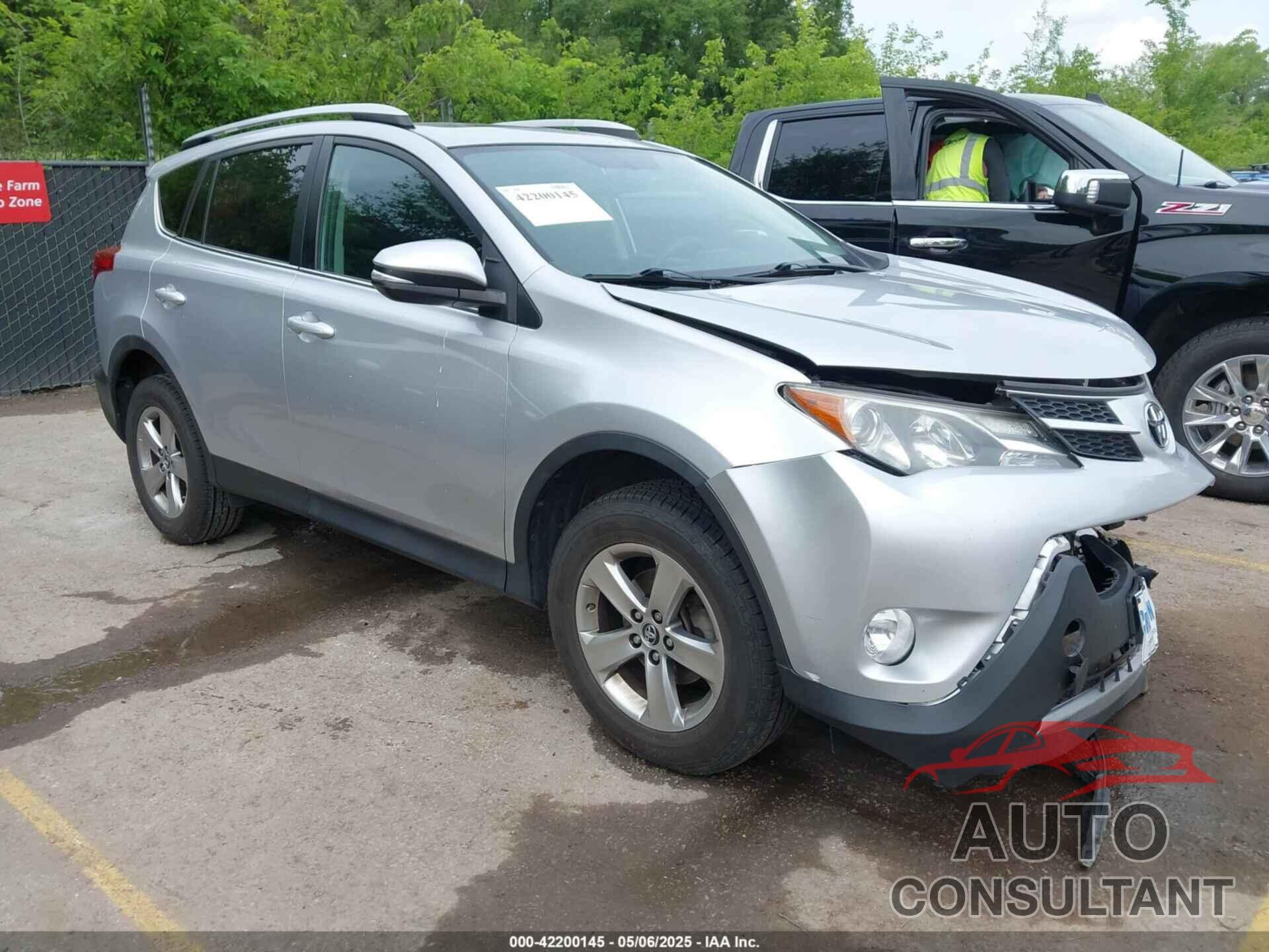 TOYOTA RAV4 2015 - 2T3RFREV4FW241160