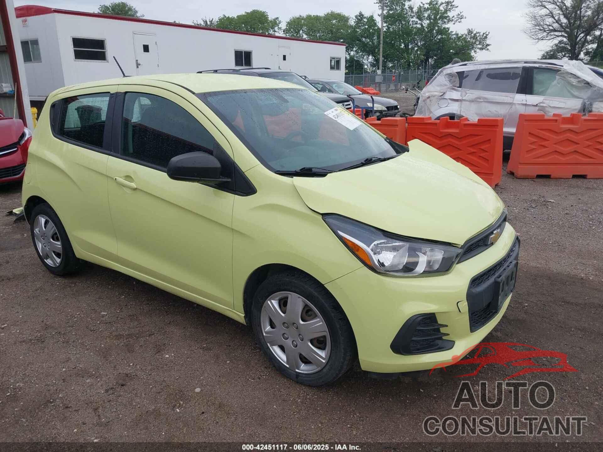 CHEVROLET SPARK 2017 - KL8CB6SA4HC731260