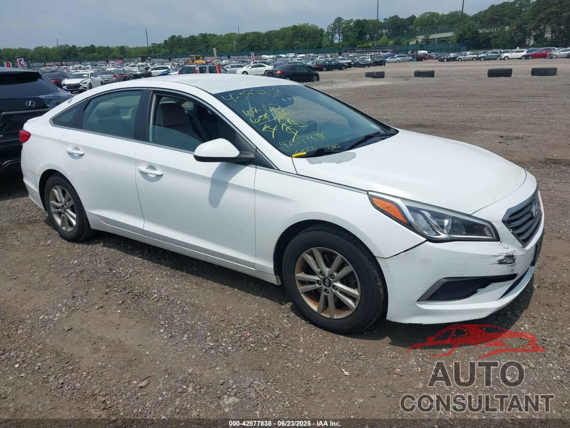 HYUNDAI SONATA 2016 - 5NPE24AF8GH353044