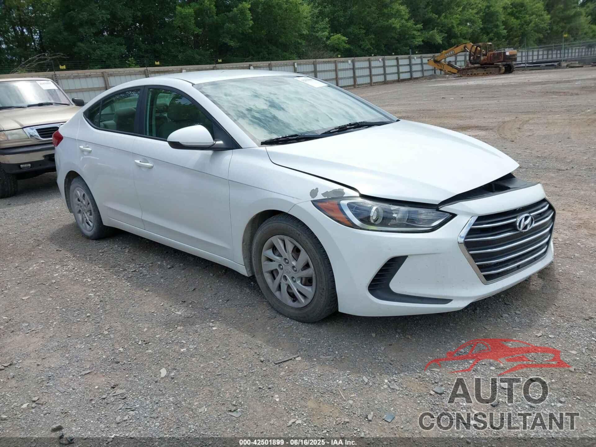 HYUNDAI ELANTRA 2017 - 5NPD74LFXHH149518