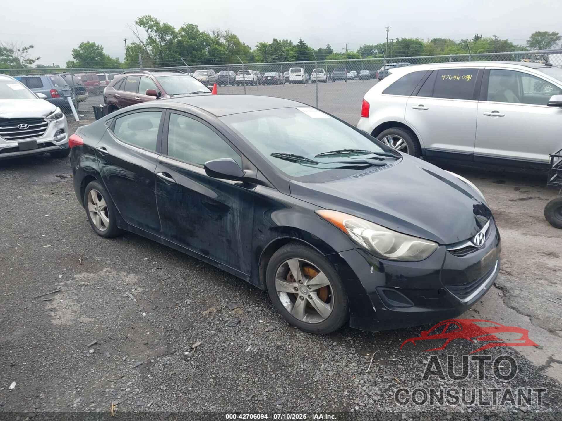 HYUNDAI ELANTRA 2011 - KMHDH4AEXBU149910