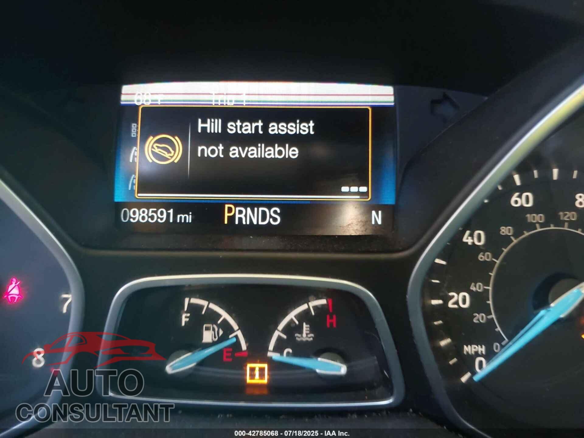 FORD FOCUS 2015 - 1FADP3J25FL380206