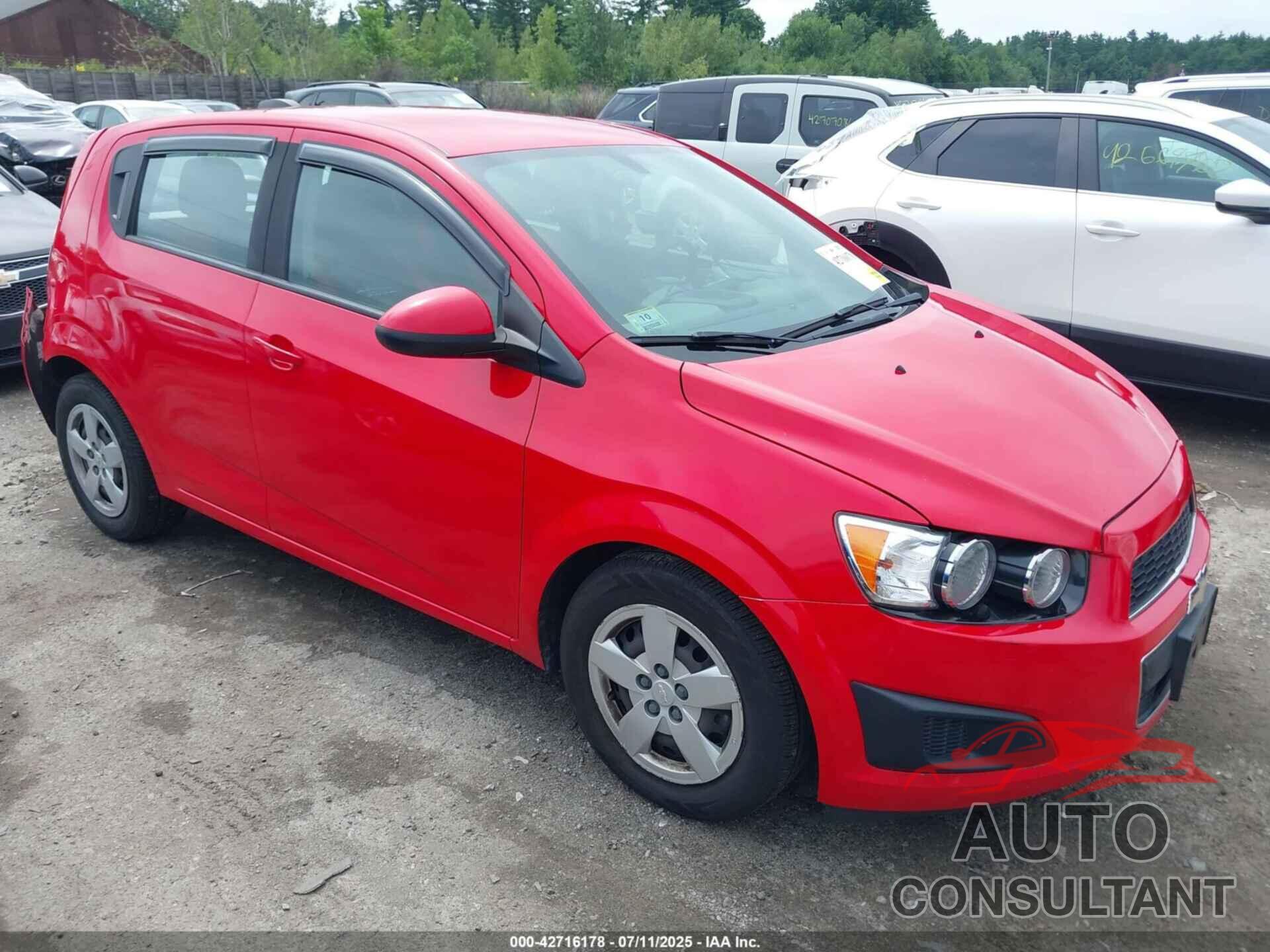 CHEVROLET SONIC 2015 - 1G1JA6SG2F4202444