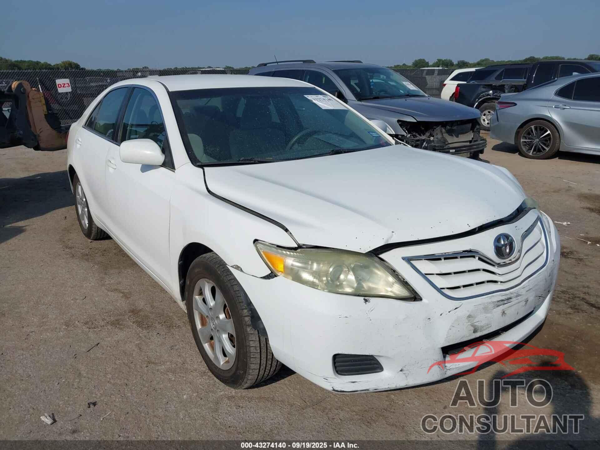 TOYOTA CAMRY 2011 - 4T1BF3EK4BU631702