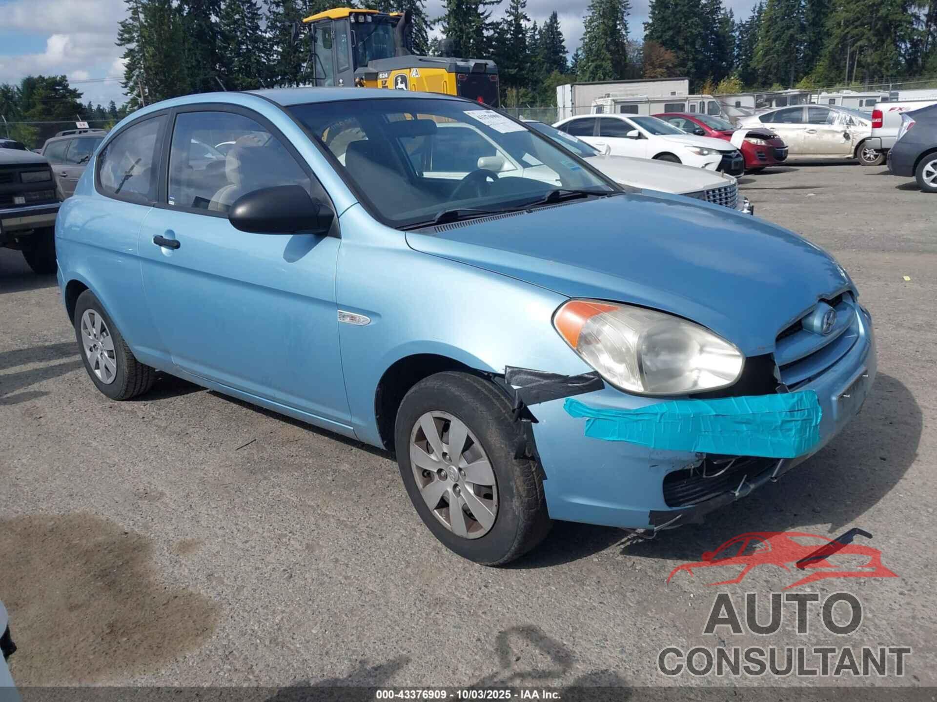 HYUNDAI ACCENT 2009 - KMHCM36C99U124161