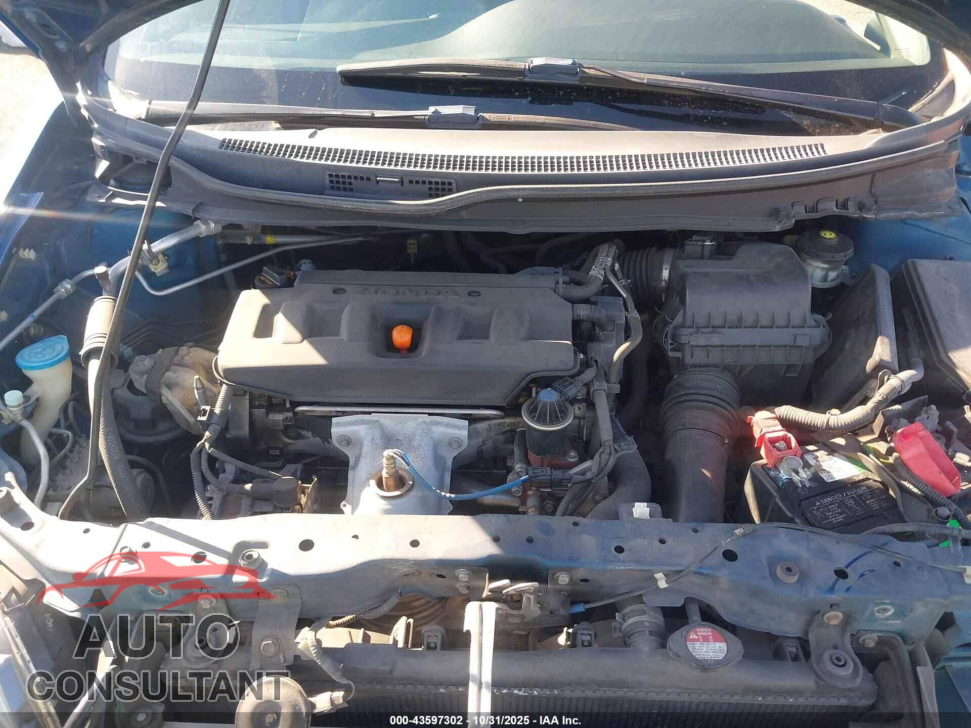 HONDA CIVIC 2012 - 19XFB2F96CE337063