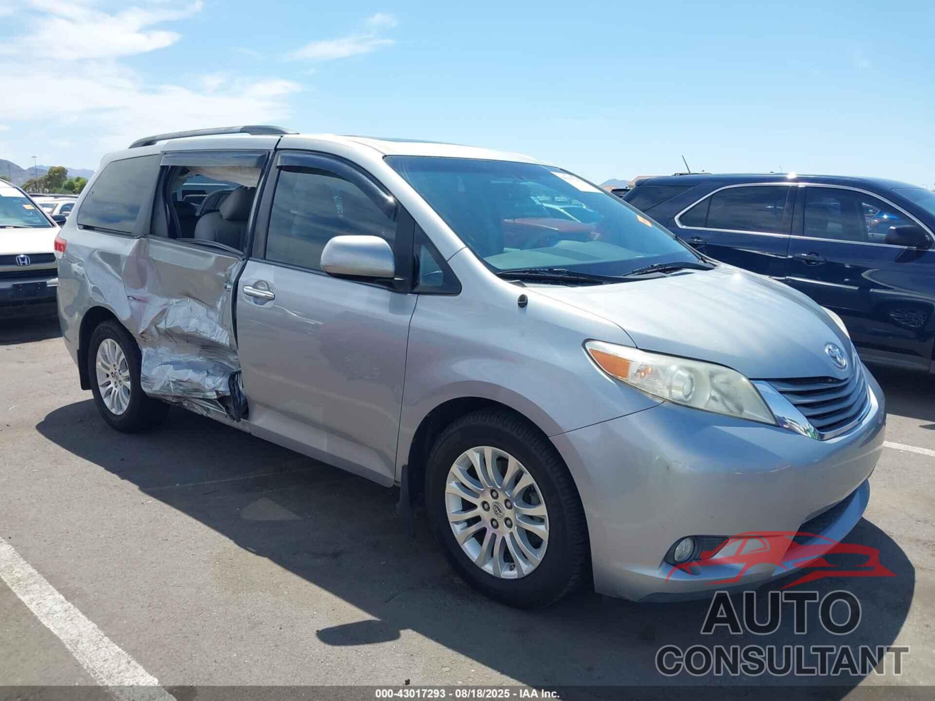 TOYOTA SIENNA 2013 - 5TDYK3DC2DS395725