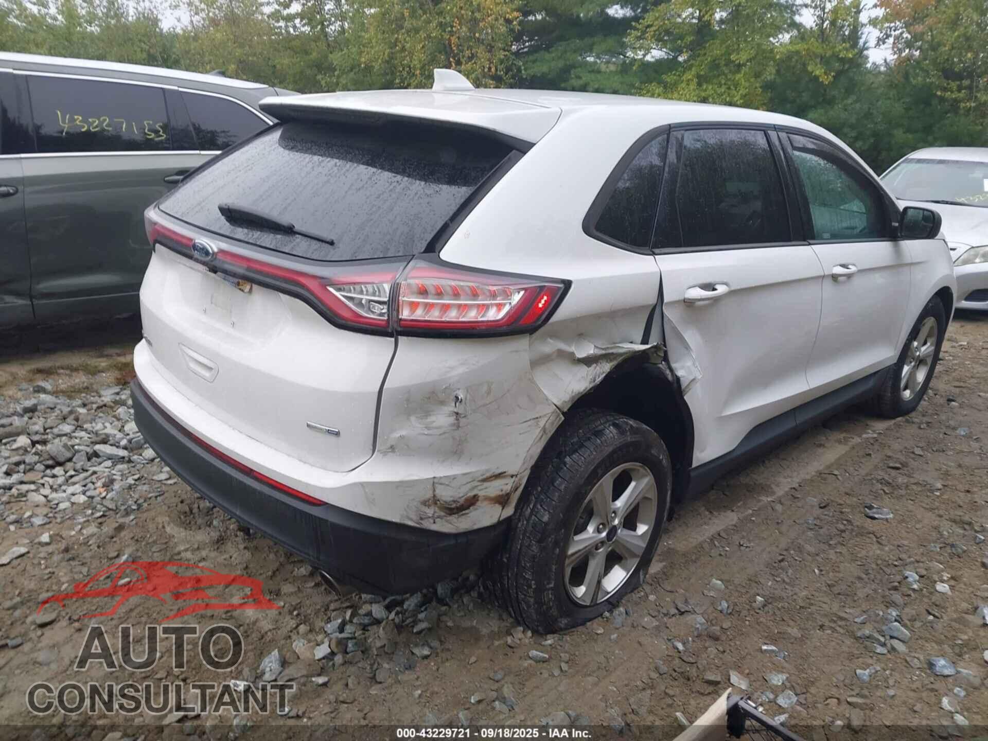 FORD EDGE 2015 - 2FMTK4G99FBC15544