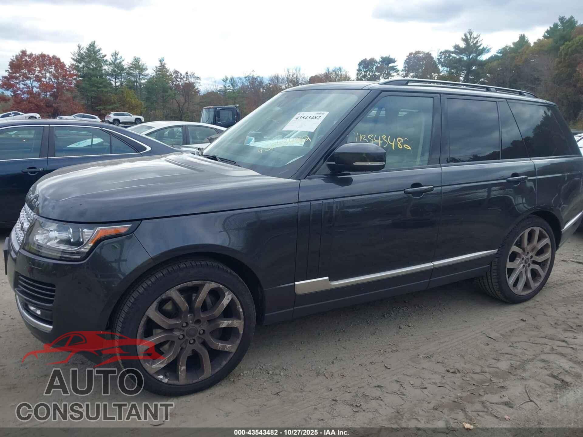 LAND ROVER RANGE ROVER 2013 - SALGS2EF0DA123842