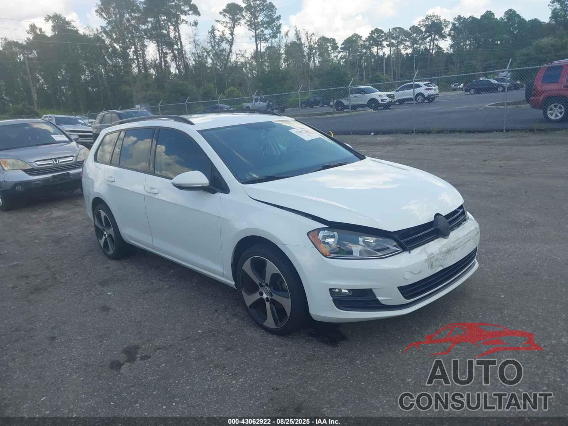 VOLKSWAGEN GOLF SPORTWAGEN 2015 - 3VWC17AU1FM510770