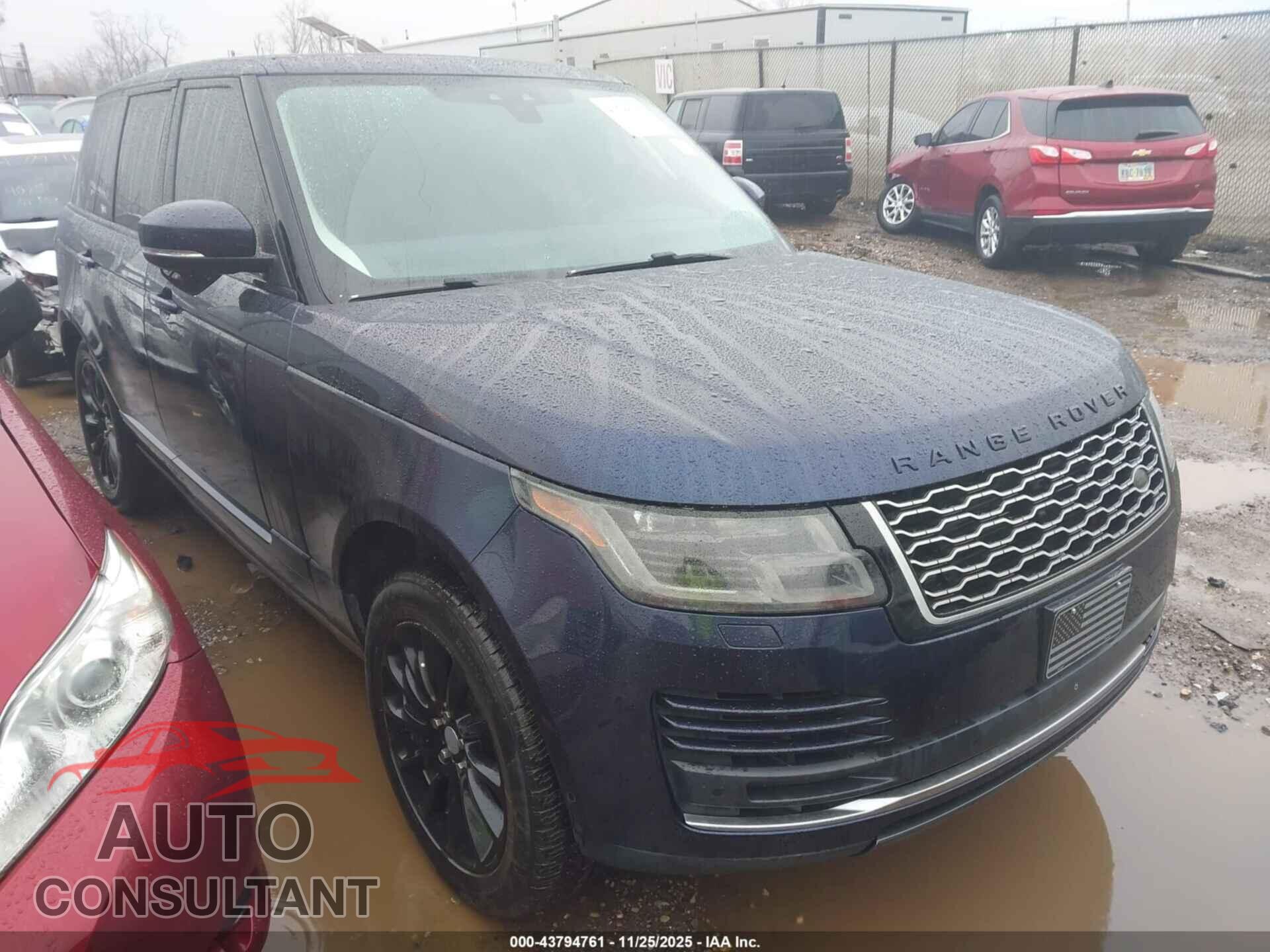 LAND ROVER RANGE ROVER 2018 - SALGS2SV2JA391069
