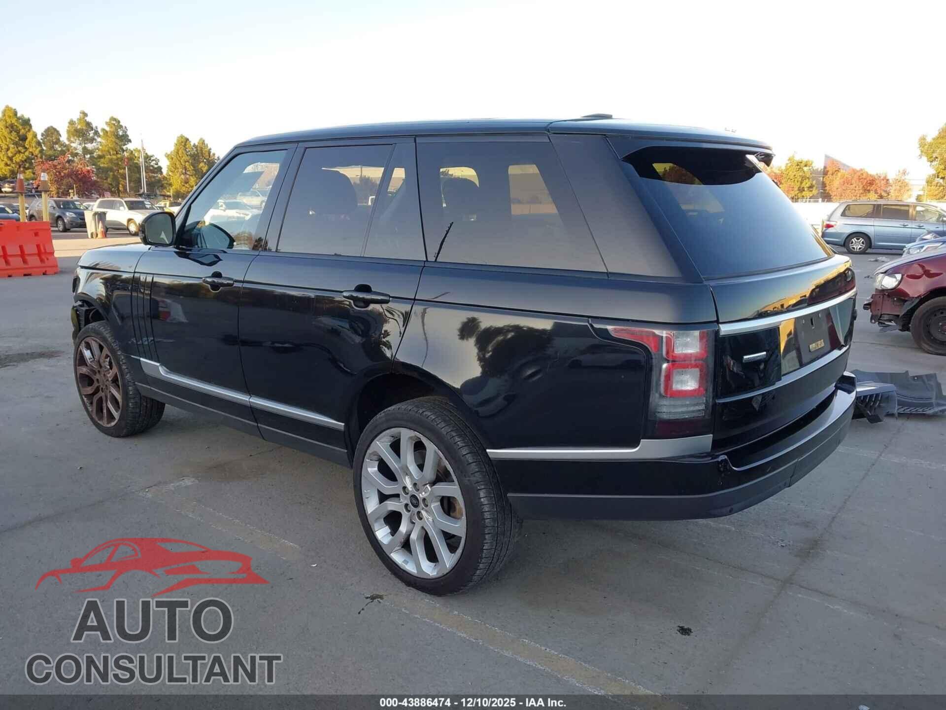 LAND ROVER RANGE ROVER 2013 - SALGS2EF3DA124466