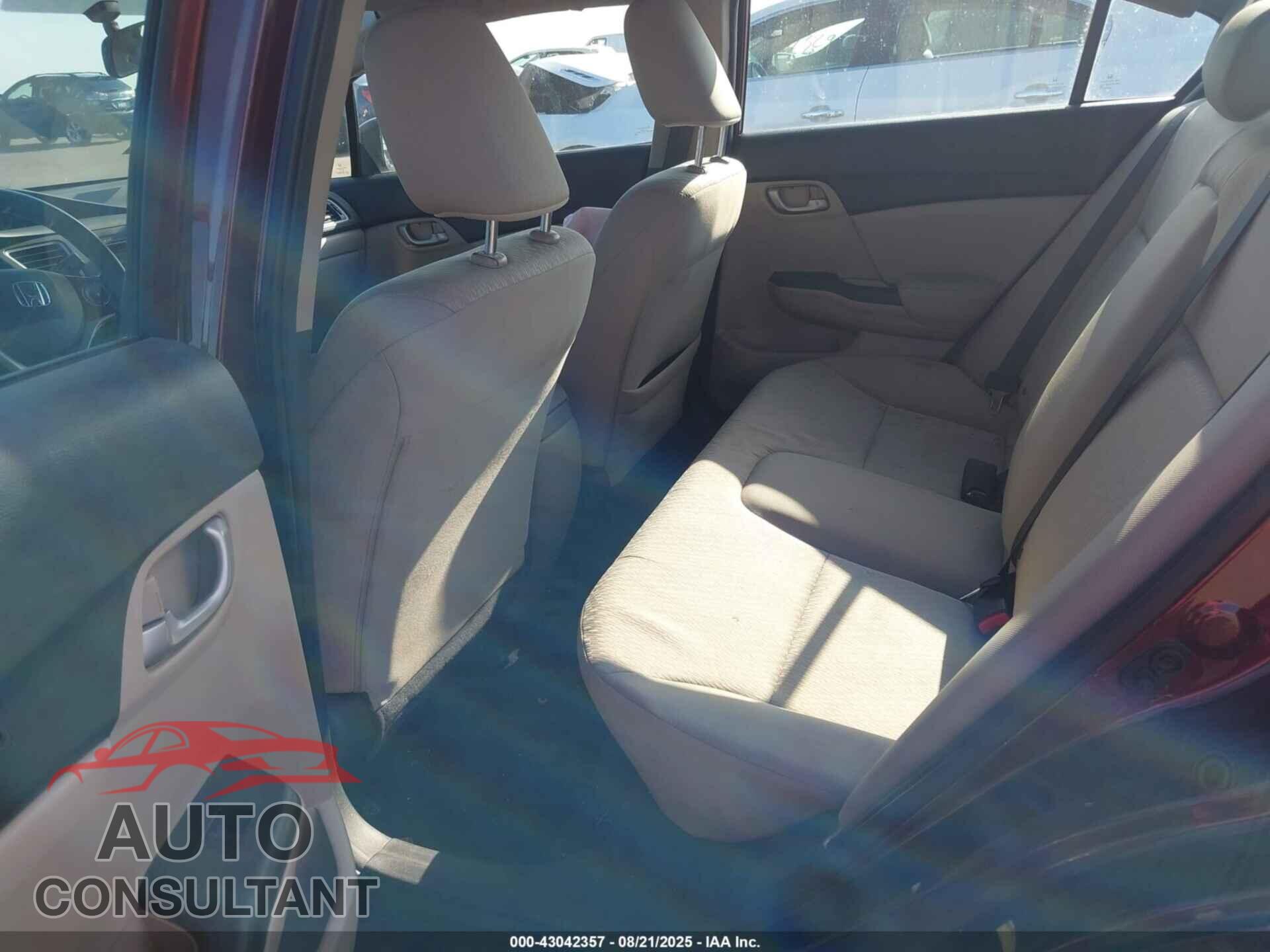HONDA CIVIC 2015 - 19XFB2F53FE062012