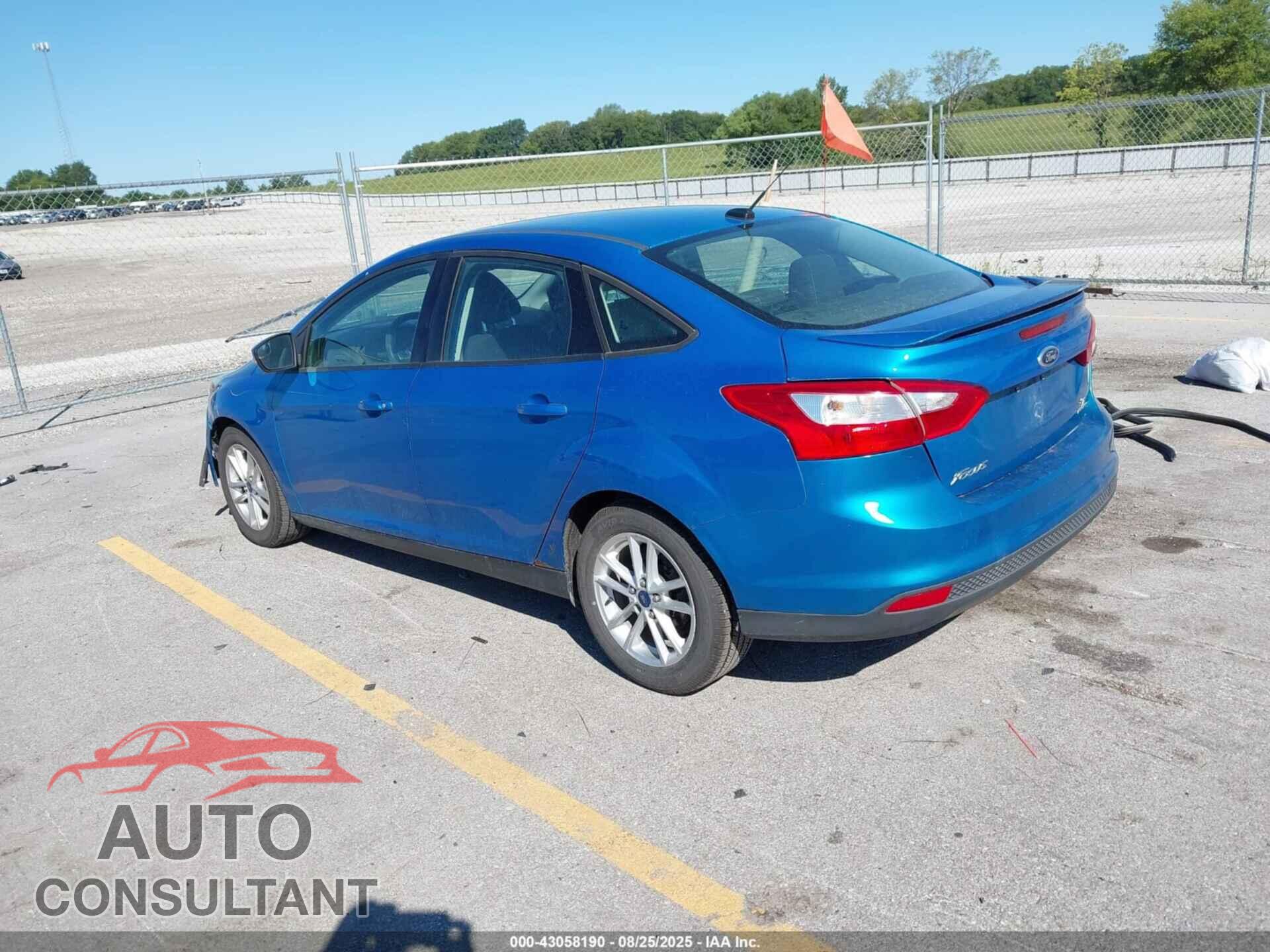 FORD FOCUS 2013 - 1FADP3F26DL271131