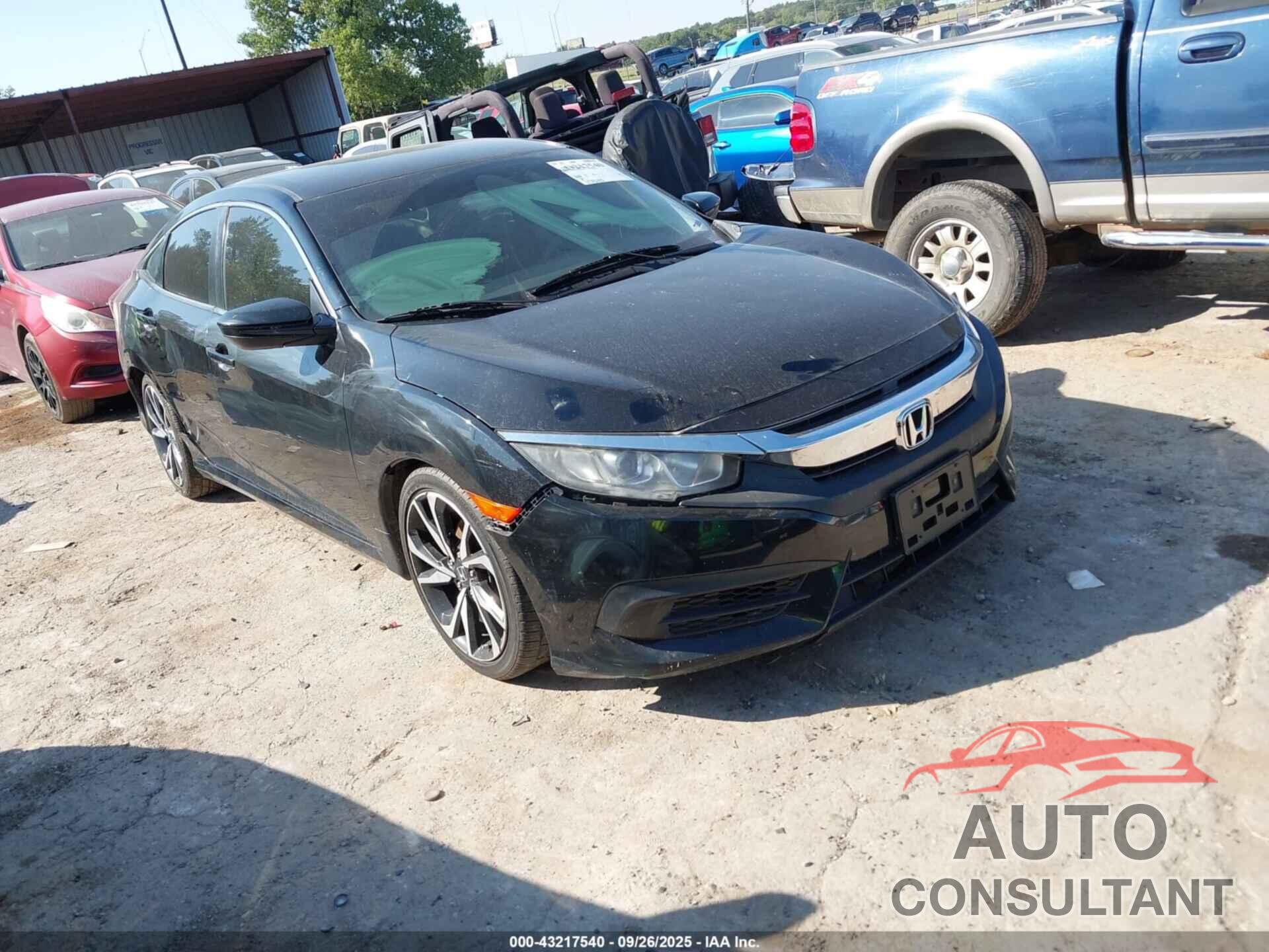 HONDA CIVIC 2017 - 19XFC2F56HE220777