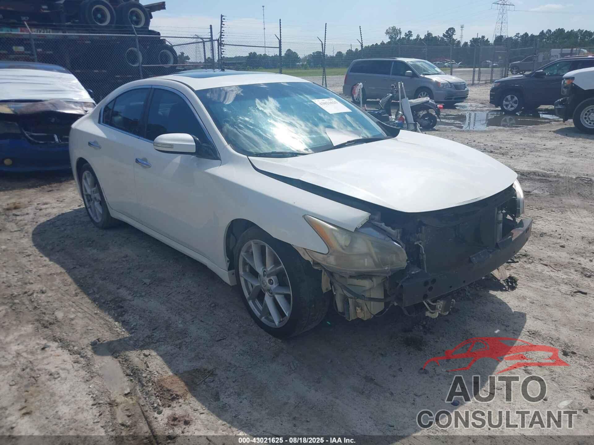 NISSAN MAXIMA 2009 - 1N4AA51E89C810972