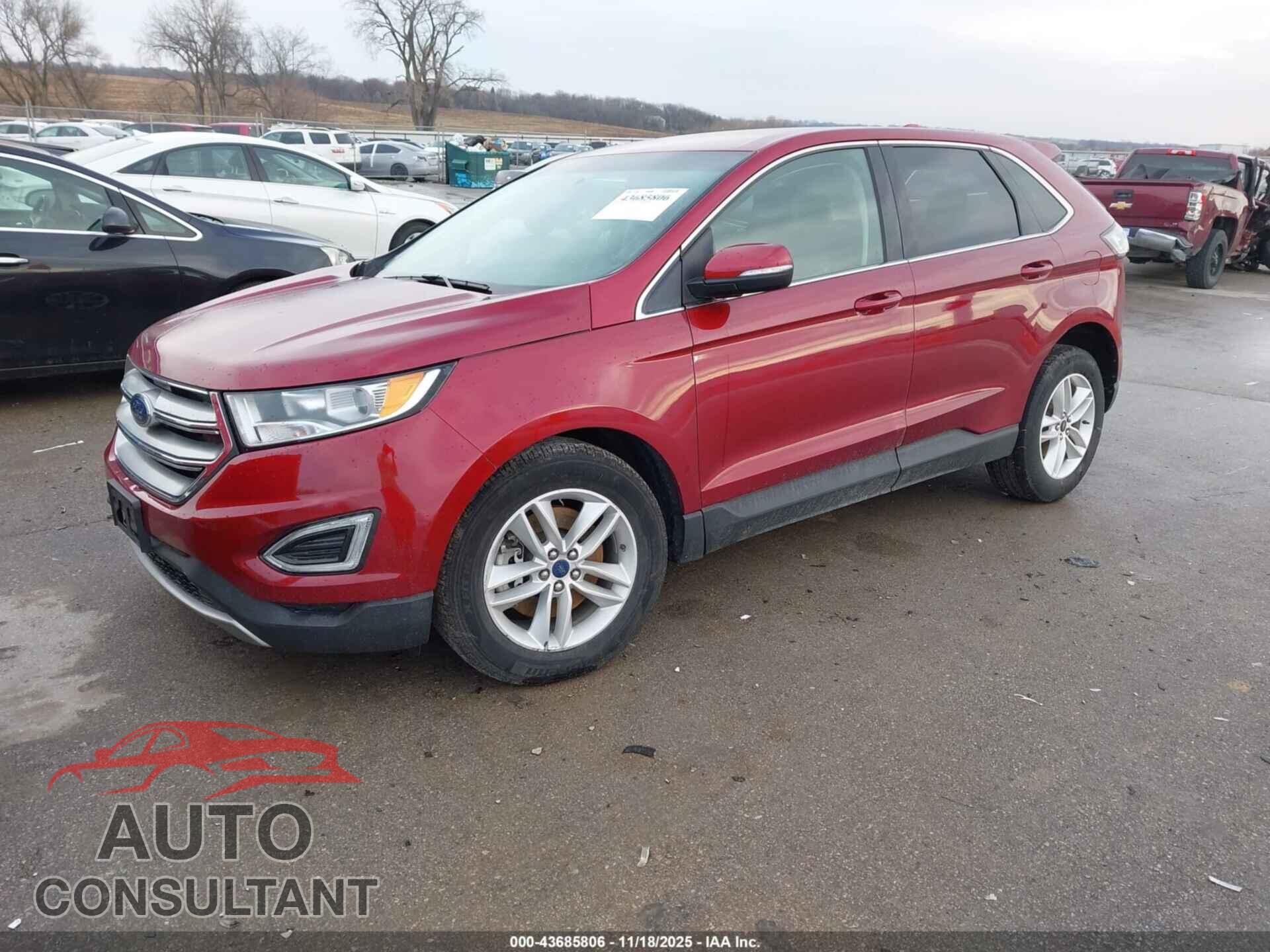 FORD EDGE 2017 - 2FMPK4J98HBB37111