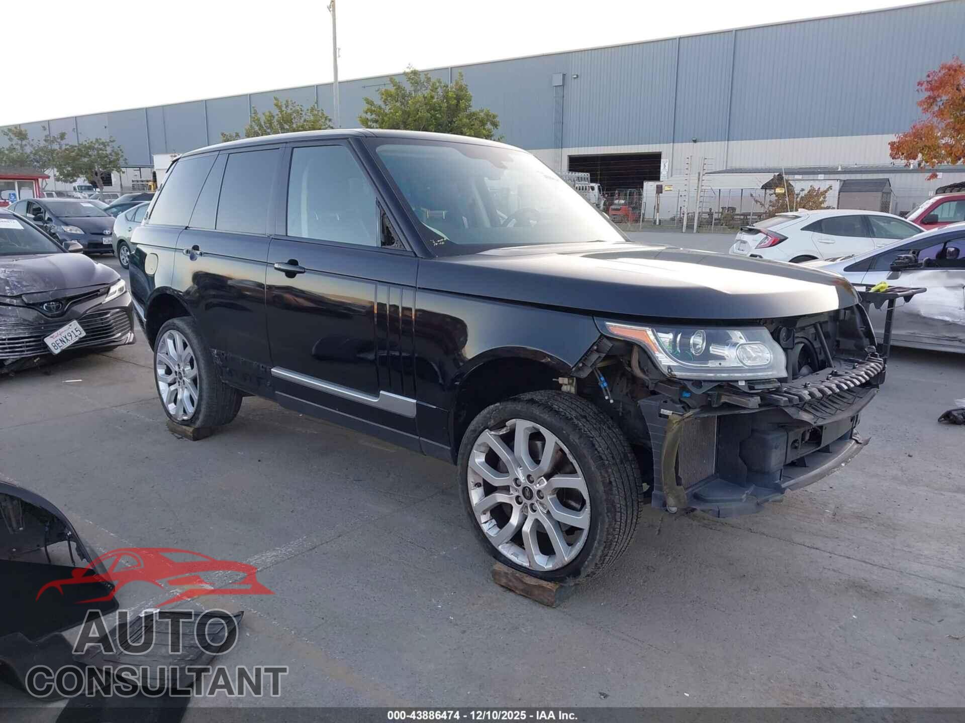 LAND ROVER RANGE ROVER 2013 - SALGS2EF3DA124466