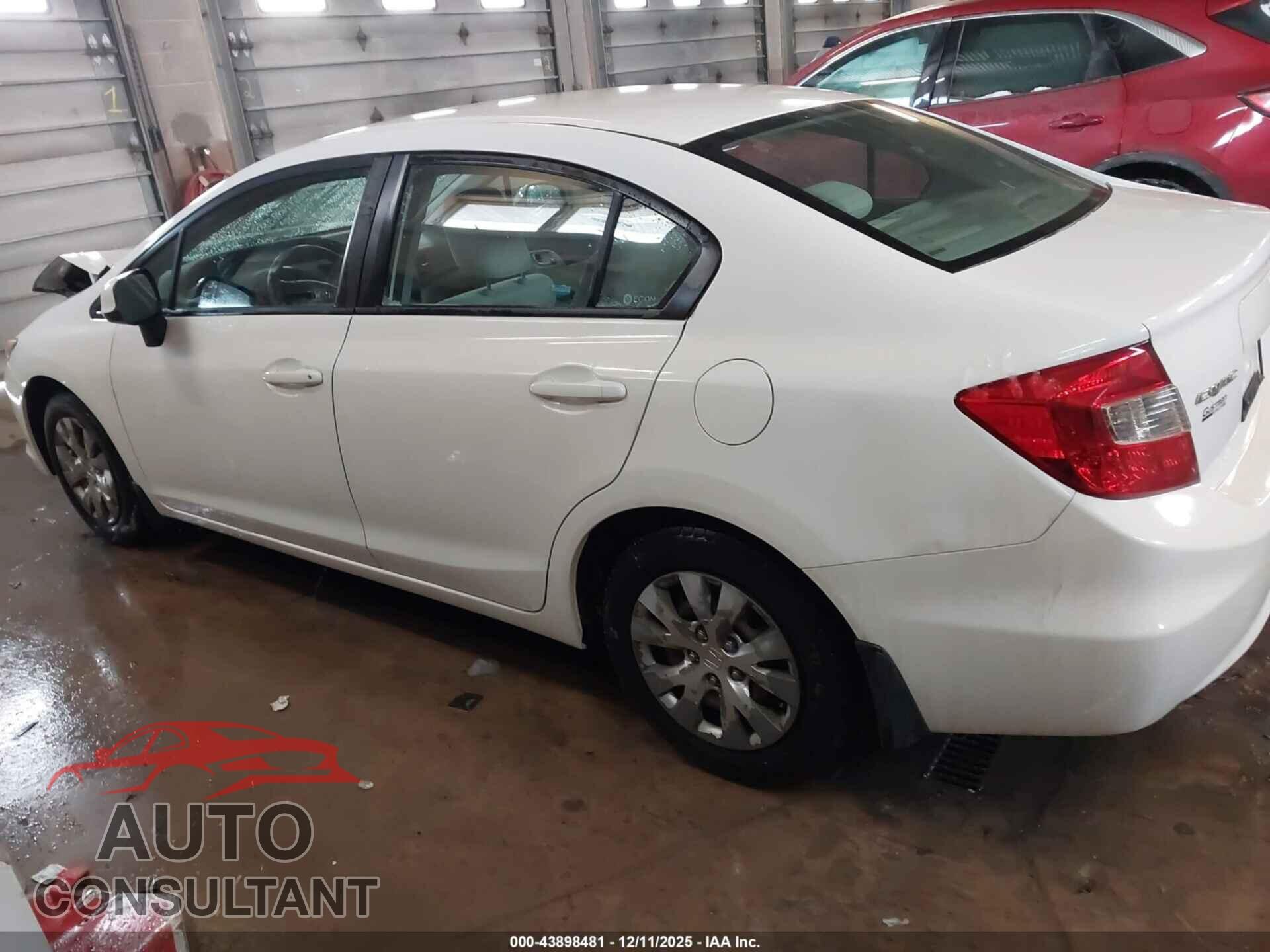 HONDA CIVIC 2012 - 19XFB2F55CE044008