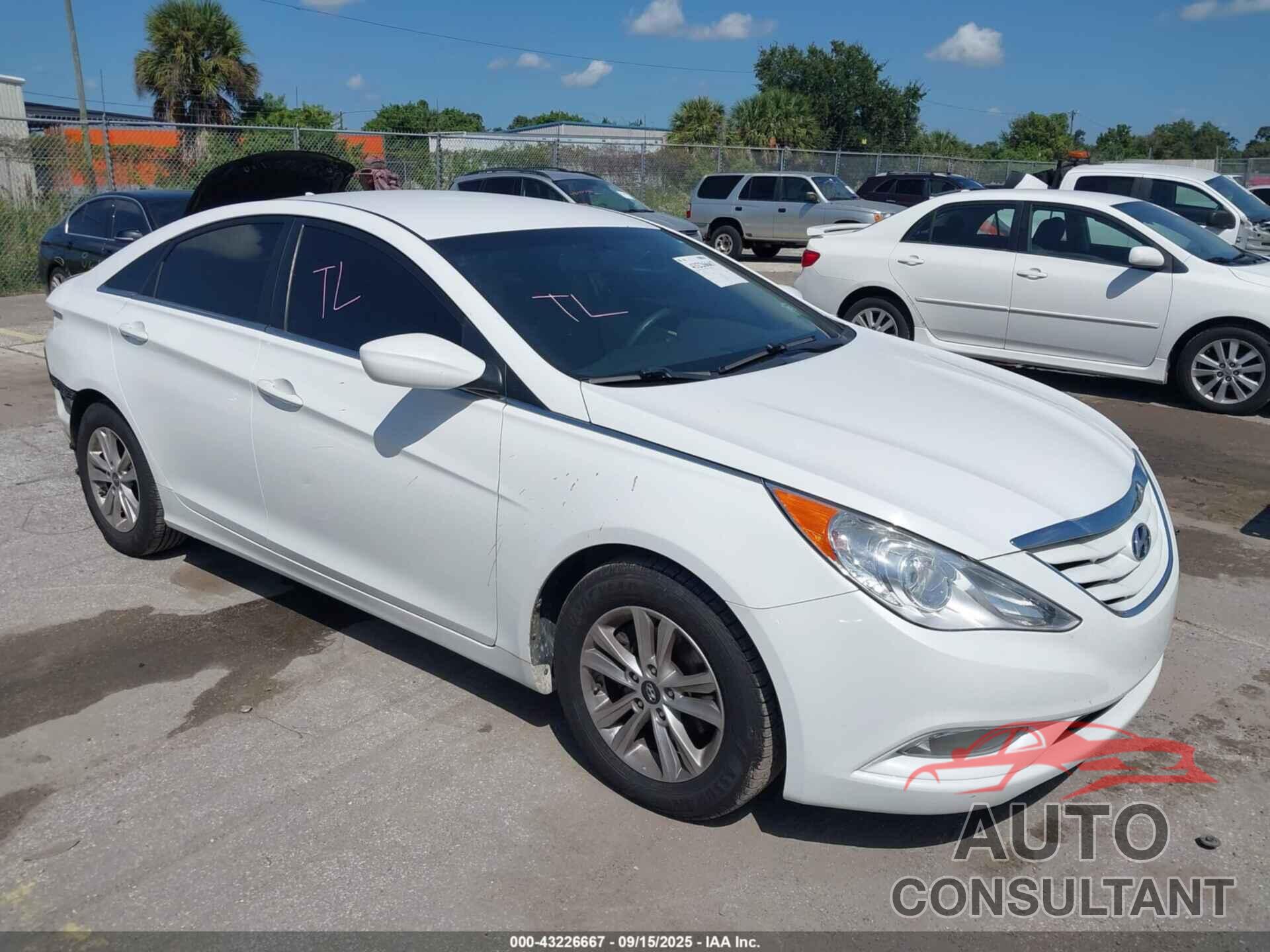 HYUNDAI SONATA 2013 - 5NPEB4AC1DH615777
