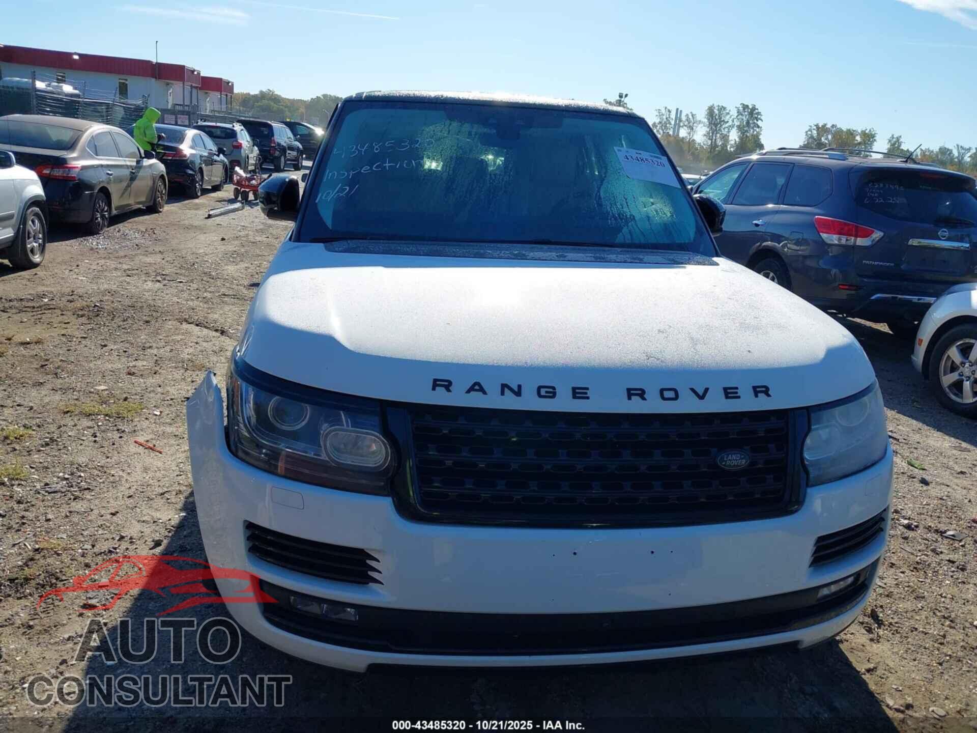 LAND ROVER RANGE ROVER 2017 - SALGS2FE5HA336720