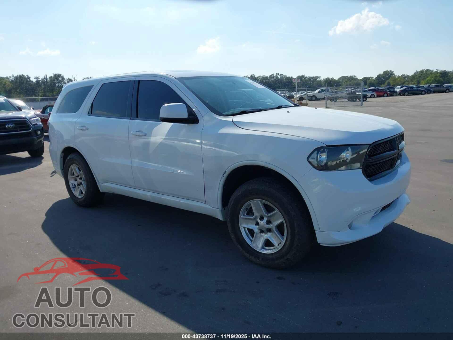 DODGE DURANGO 2013 - 1C4RDJAG5DC632803