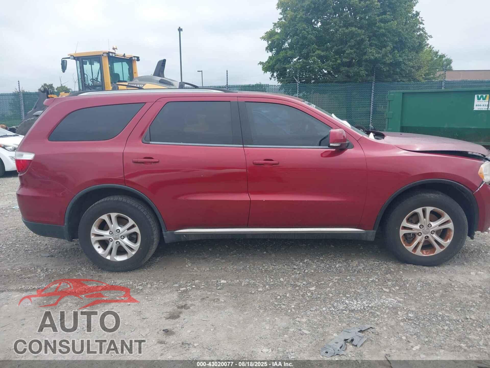 DODGE DURANGO 2013 - 1C4RDJDG1DC686644