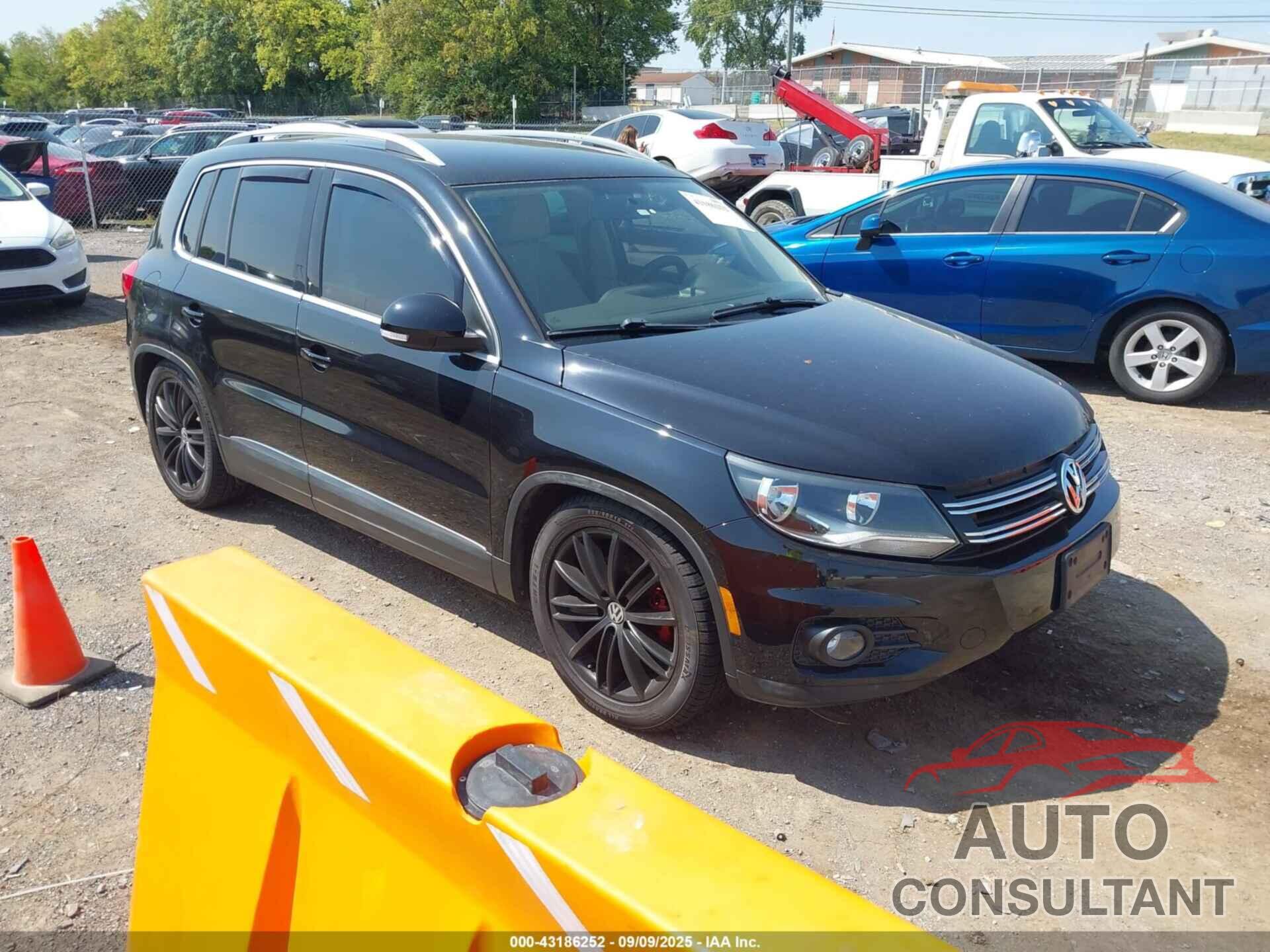 VOLKSWAGEN TIGUAN 2013 - WVGAV3AX5DW568567
