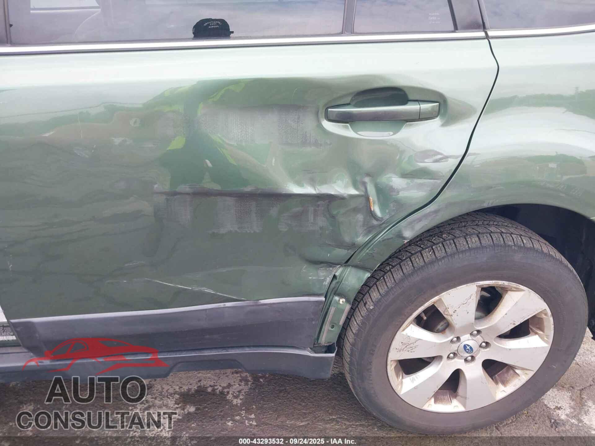 SUBARU OUTBACK 2012 - 4S4BRBLC9C3248732