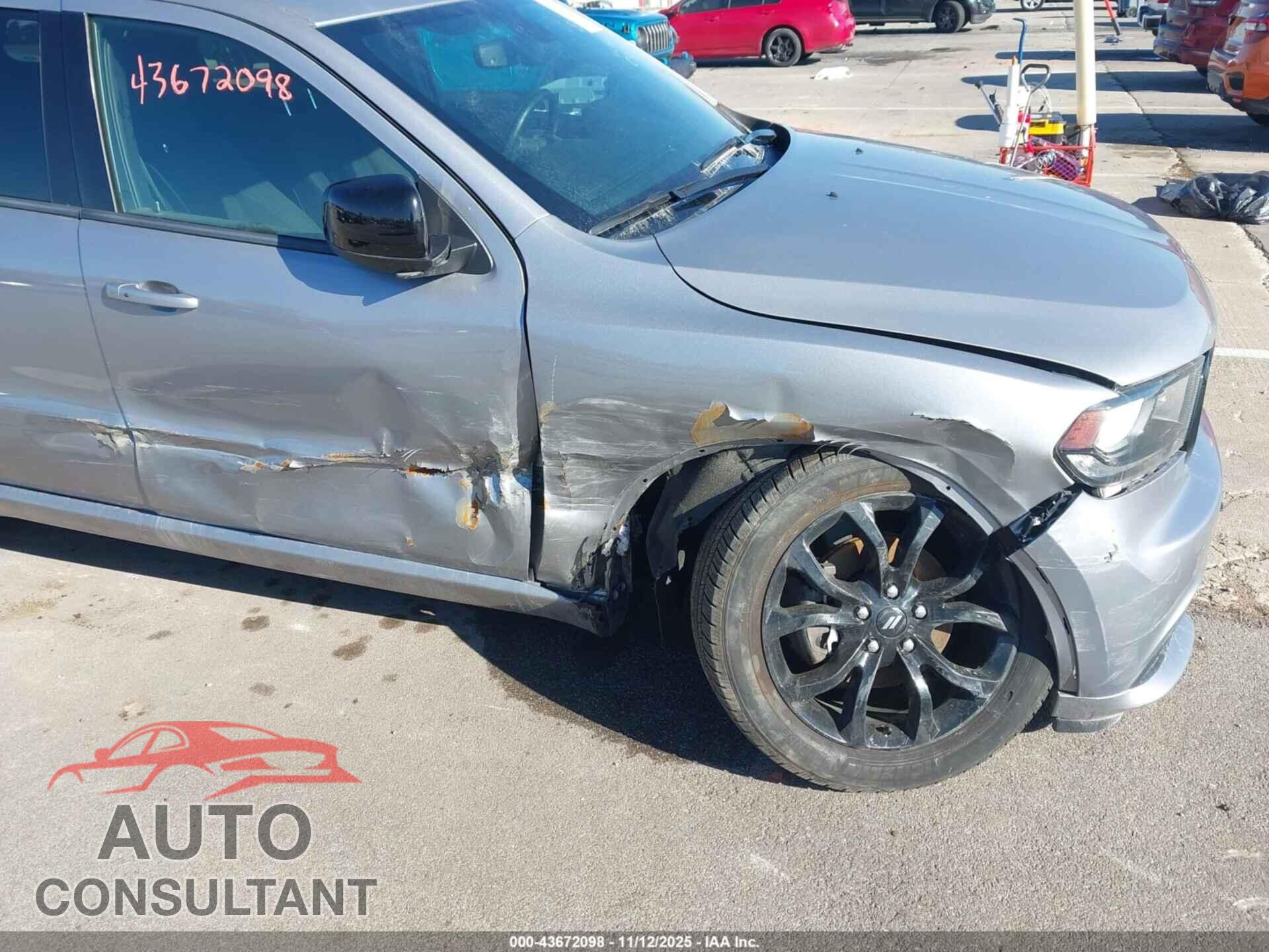 DODGE DURANGO 2019 - 1C4RDJAGXKC848191